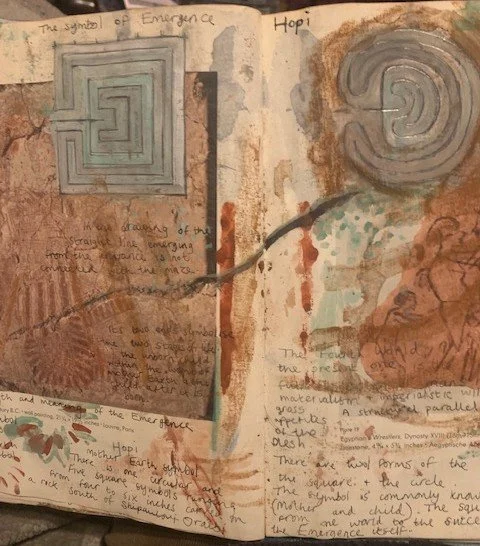 Hopi labyrinth- the symbol of emergence