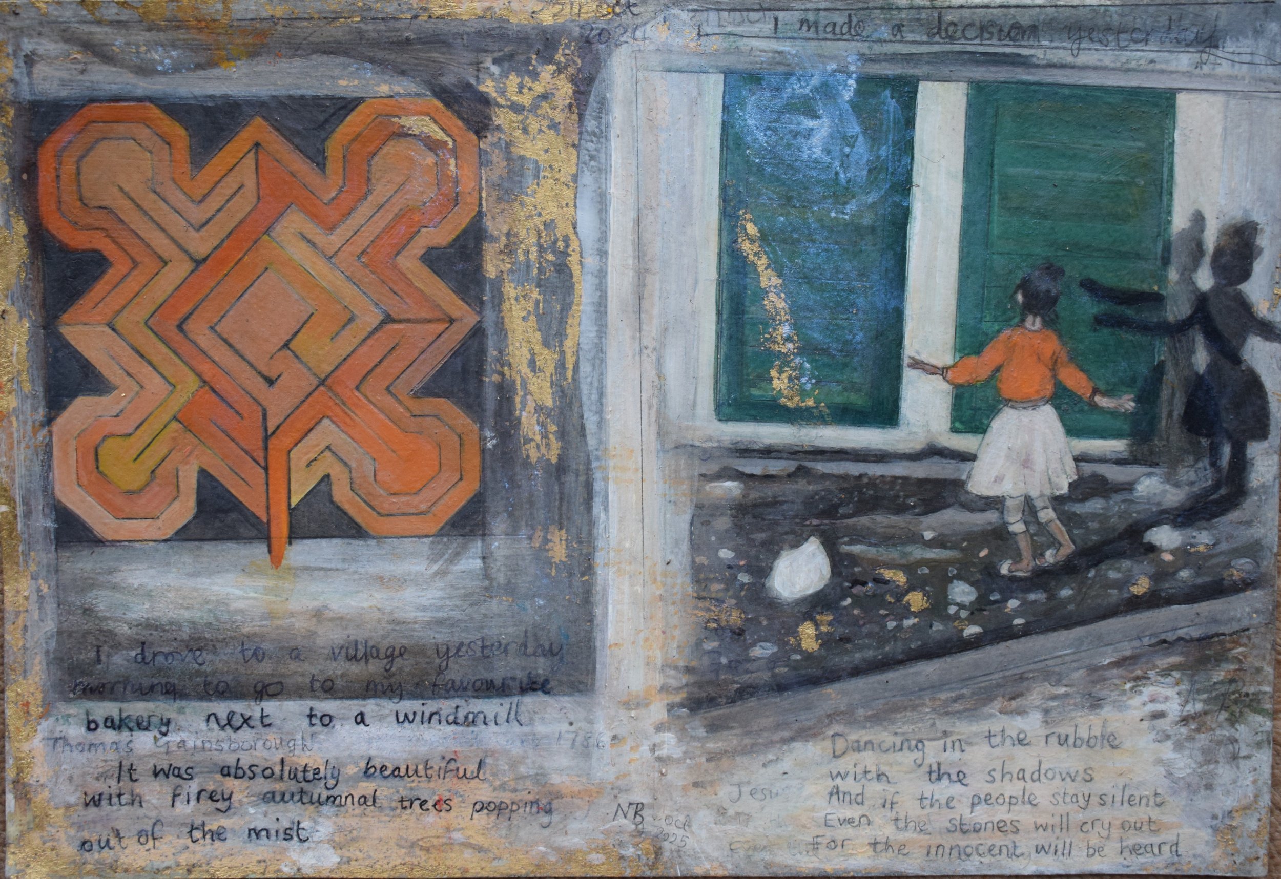 dancing with the shadows