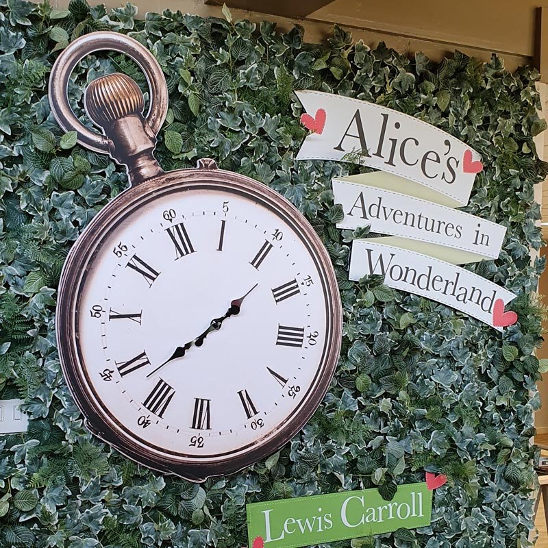 Alice's Pocket Watch Wall Clock
