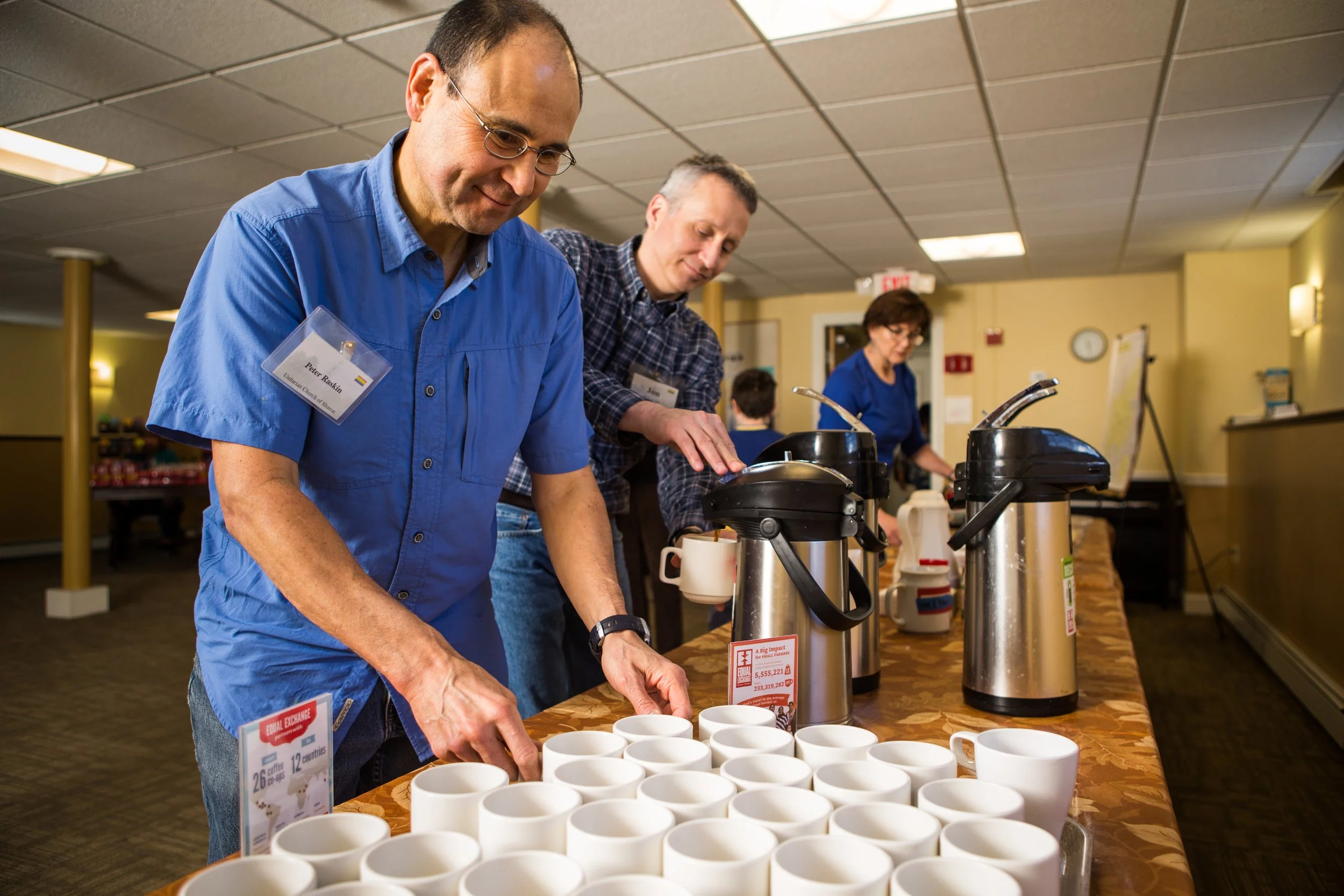 Serve Equal Exchange at Coffee Hour