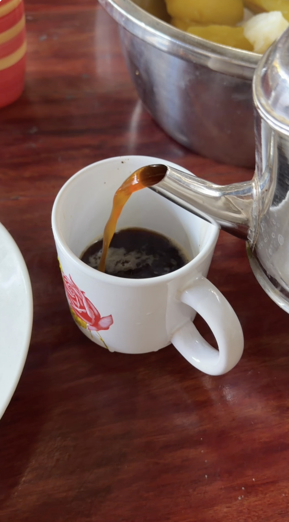 Café de olla at Gerardo’s house