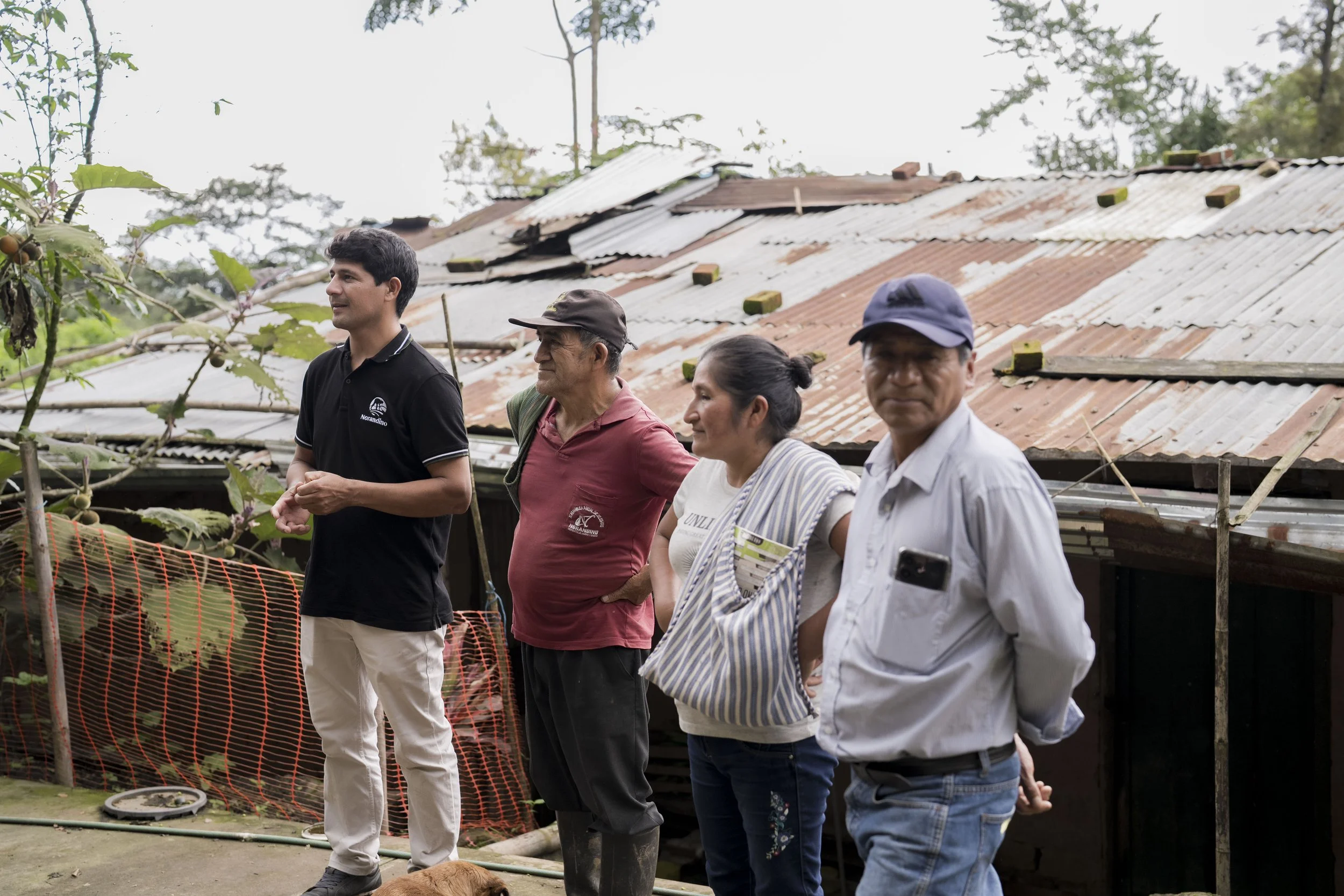 Flor Violeta Yajahuanca Solís, second from right
