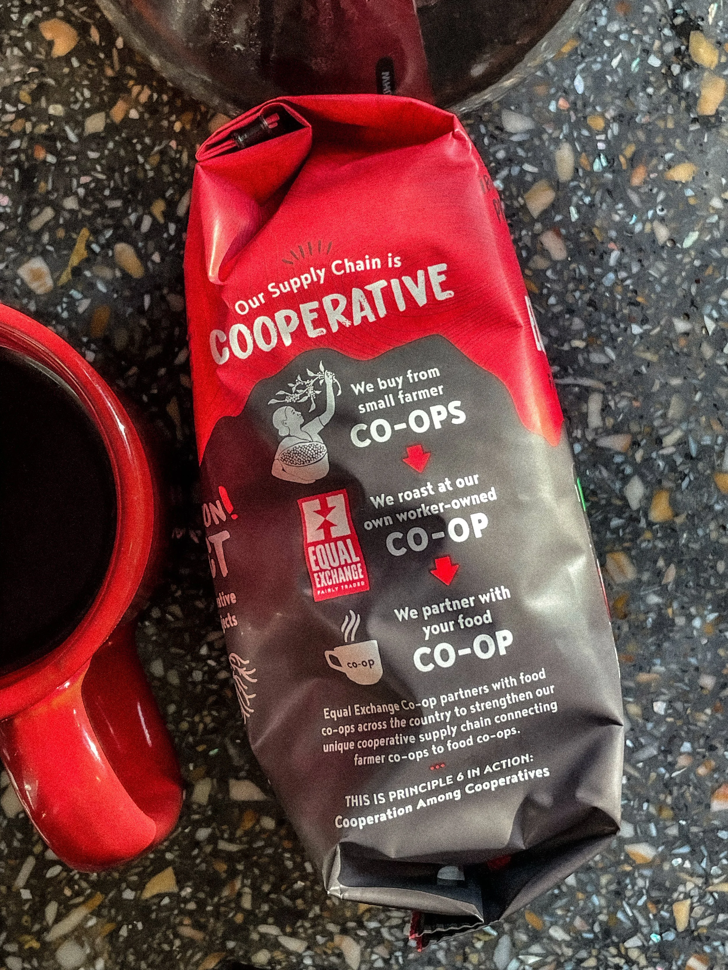 50¢ per pound sold of Organic BioRevolution coffee supports innovative agricultural projects.