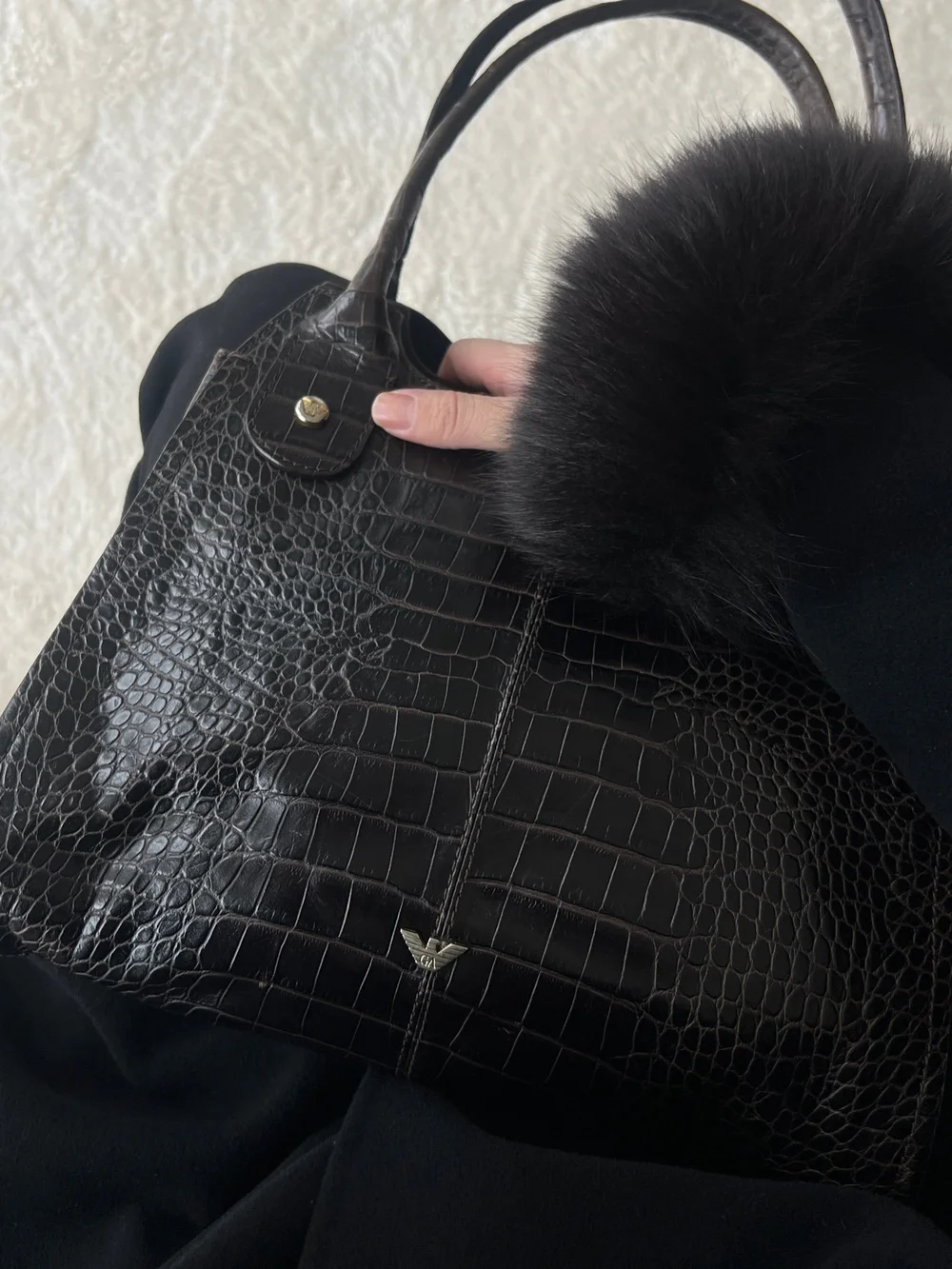 桜井和寿着用 LOEWE 入り乱れる ブランケットオーバーシャツ