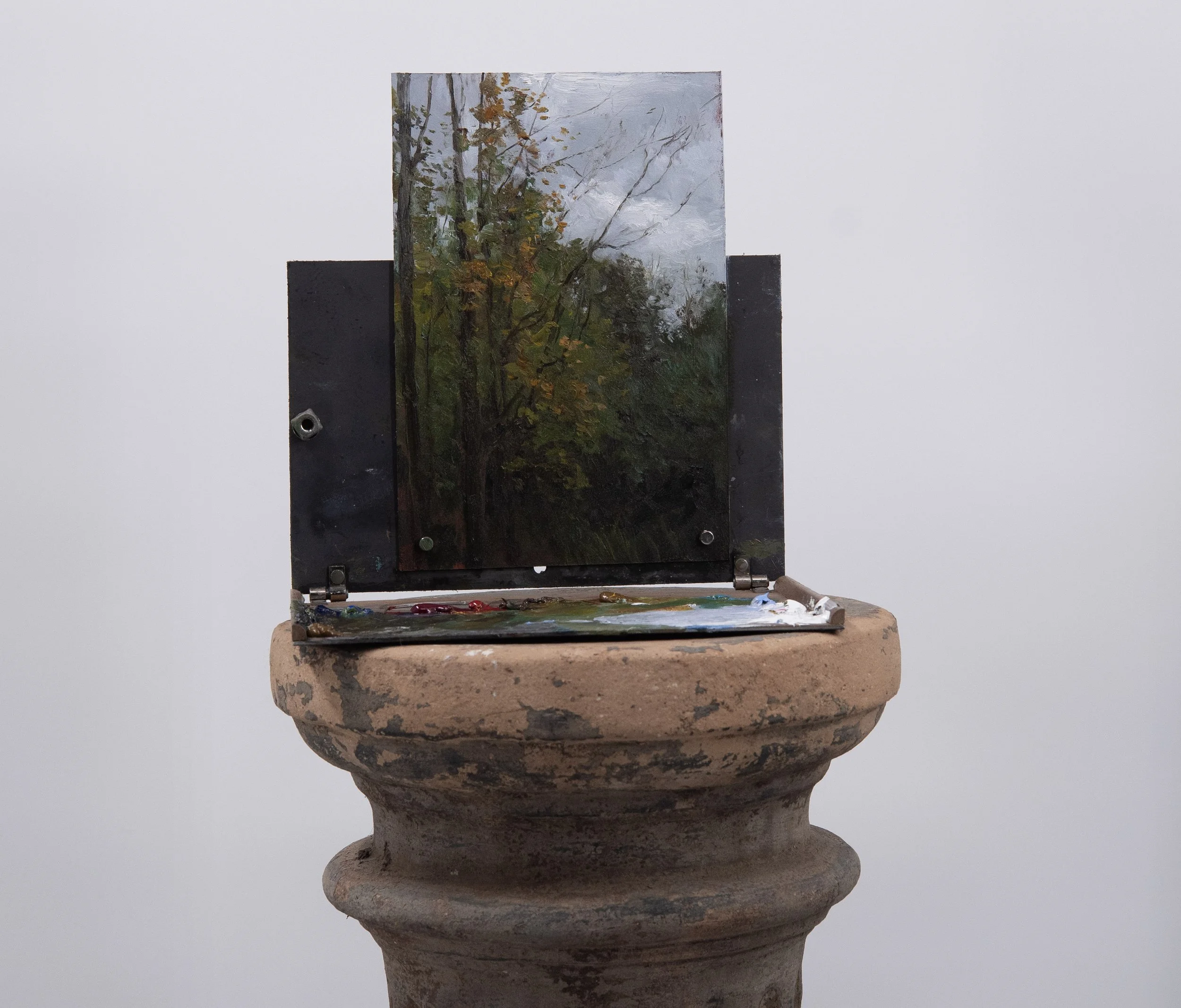 Original Painting with Pochade Palette