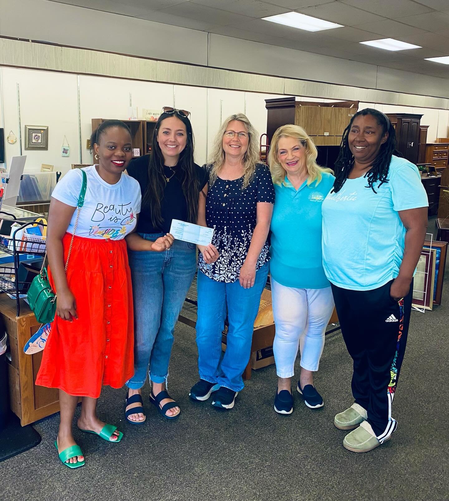 Thank you @injoygoldsboro for this donation and your support of Tommy&rsquo;s Foundation!