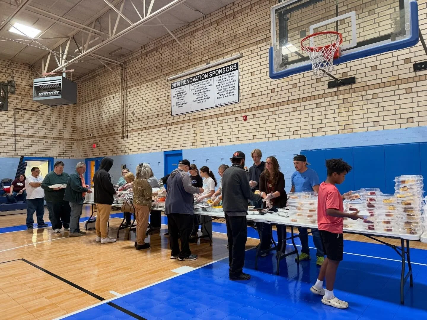 🦃 Thanksgiving was a beautiful reminder of exactly why we do this.

To everyone who cooked, served, donated, cleaned, showed up, or prayed over this event &mdash; thank you. 🙏
Because of your generosity, families and individuals in need were fed, l