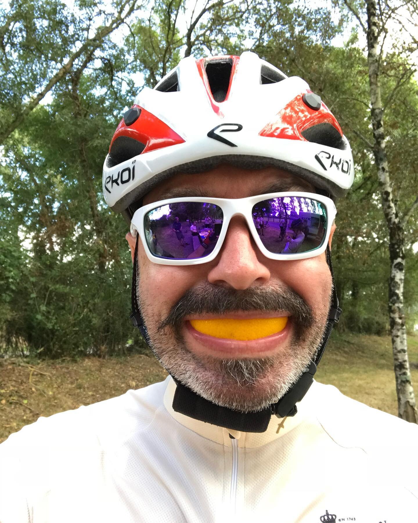 On Sunday I did two of my favourite things, breathing and cycling. What made this different? For the first time I rode a longish distance just breathing through my nose. There were some hills when I exhaled through my mouth, but that was the only tim