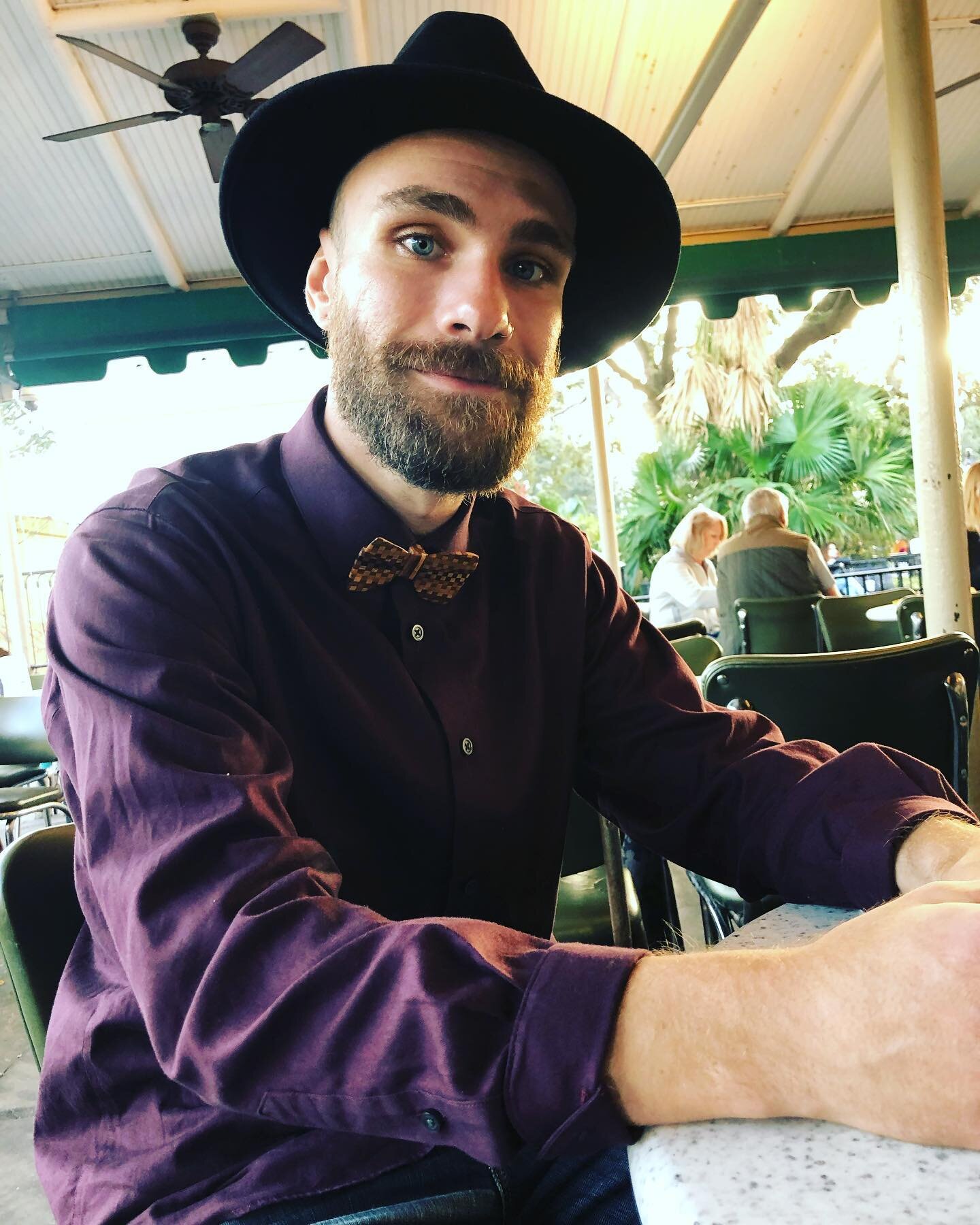 @dreamingwithalice got me a bow tie! Listening to more music in a town that never stops playing&hellip; #neworleans