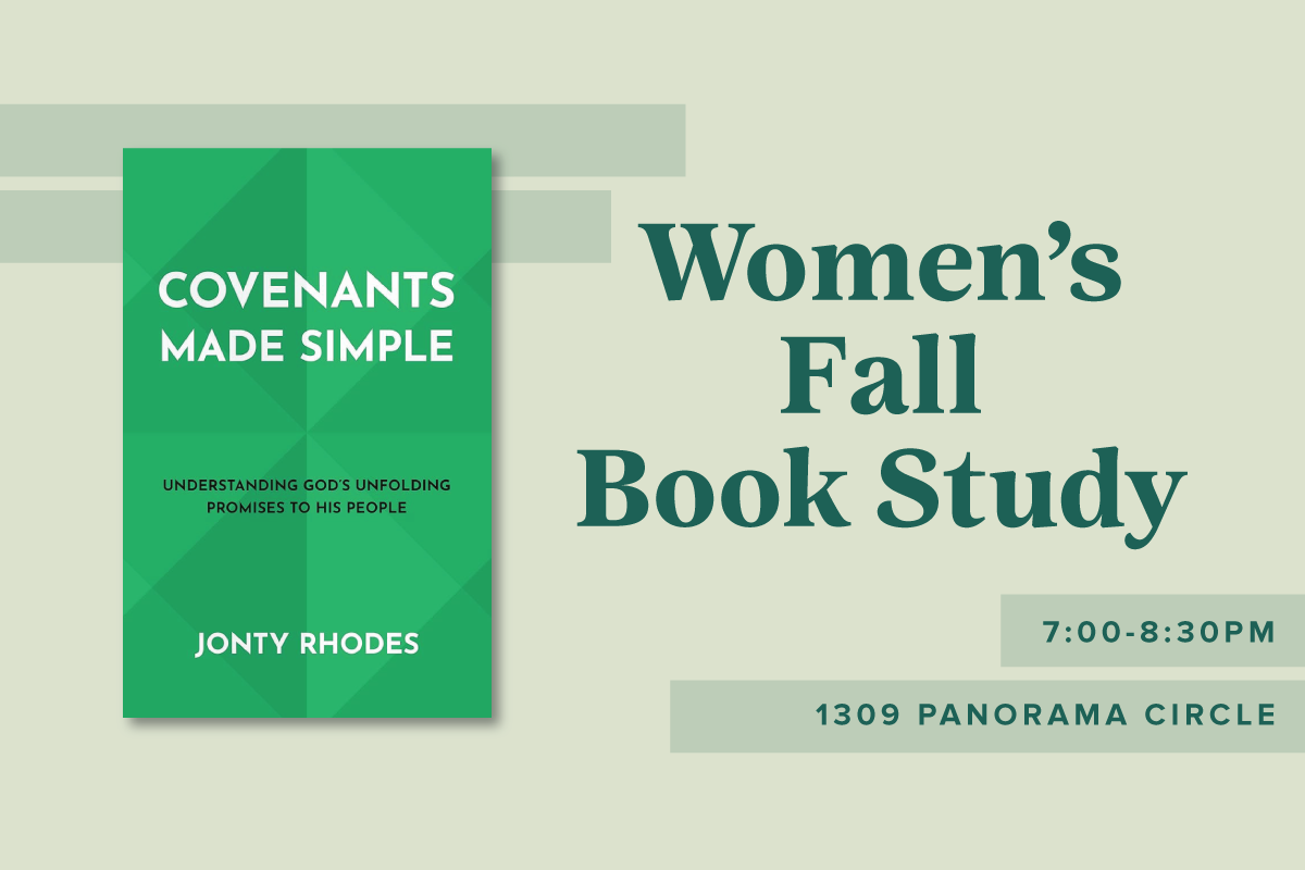 Women's Fall Book Study, Week 1