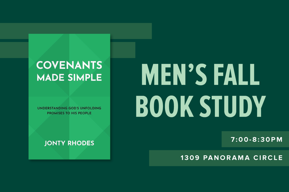 Men's Fall Book Study, Week 1
