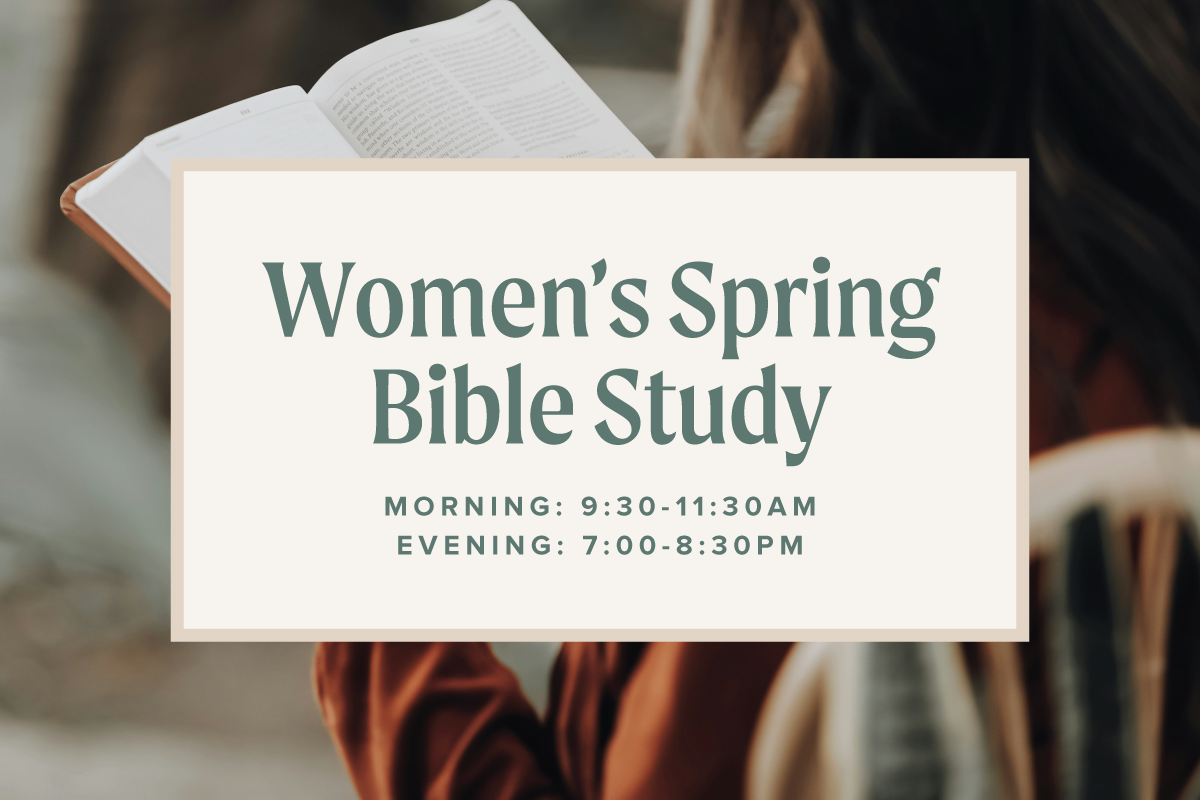 Morning Women's Bible Study - Week 1