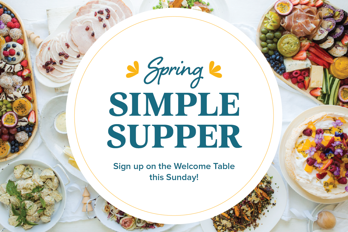 Spring Simple Supper