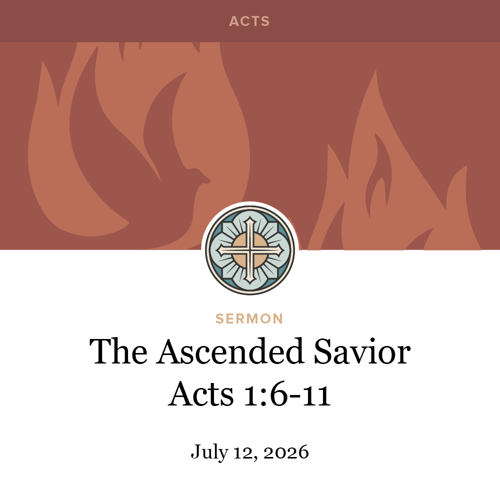 The Ascended Savior - Acts 1:6-11