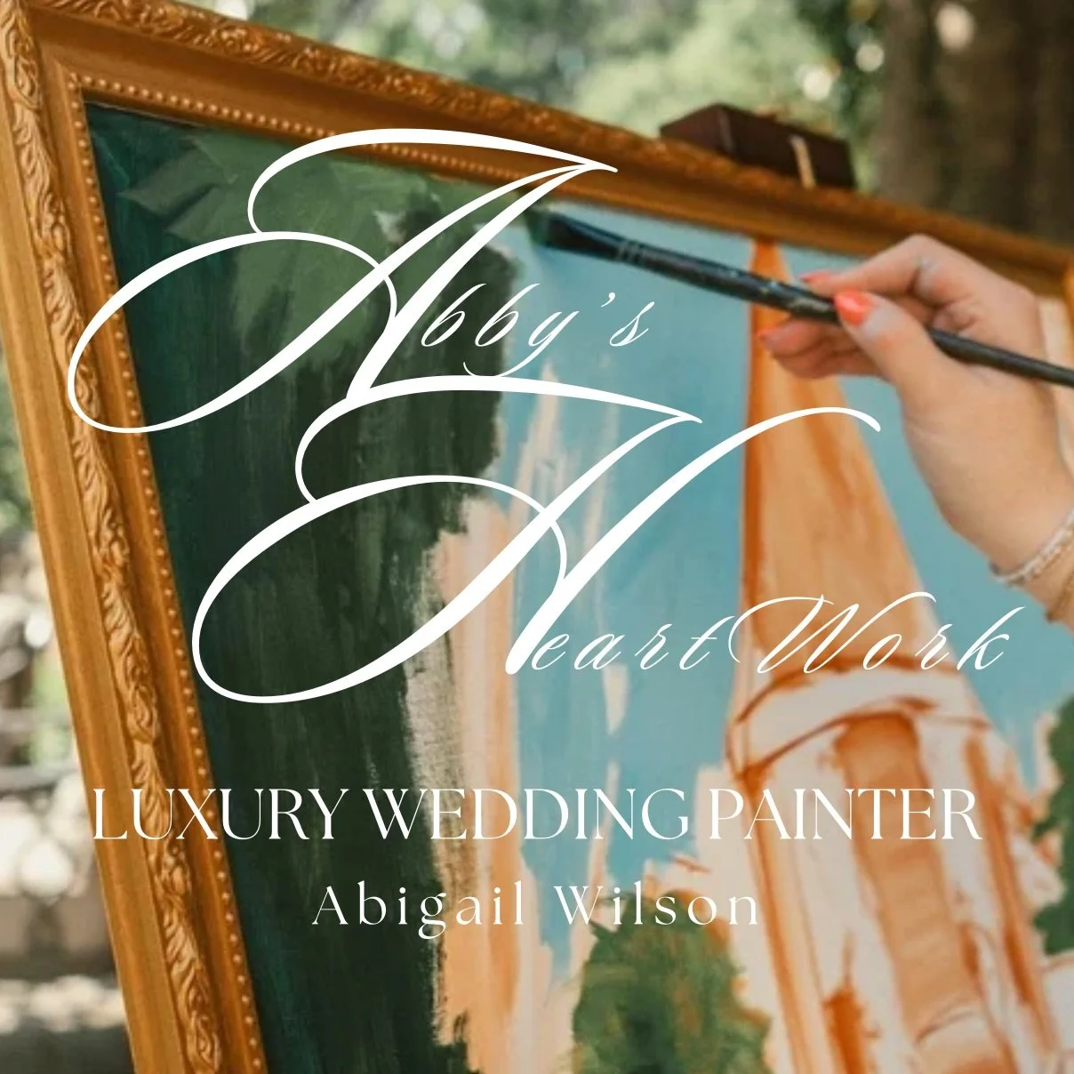 People always say the name wrong. Abby&rsquo;s artwork, or something else. My business name is Abby&rsquo;s HeartWork because I want to always make sure I am putting my heart into everything I do. The paintings I create are of love and joy, elegance 