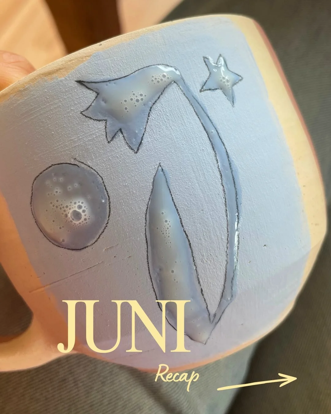 Wie ist es bereits jetzt Ende Juli?? 
1. Neue Unterglasuren bestellt - auf das Gr&uuml;n bin ich besonders gespannt 👀
2. Klar Schiff machen und endlich das Shop Update in Angriff nehmen 
3. Fotos f&uuml;r Shop Update knipsen 📸
4. Kleiner reminder a
