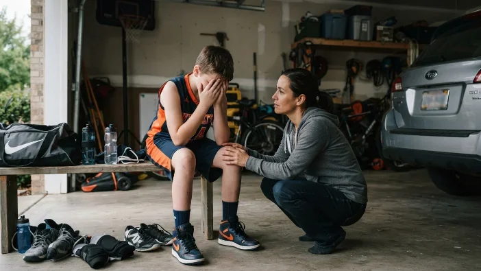 How Parents Can Support an Anxious Young Athlete