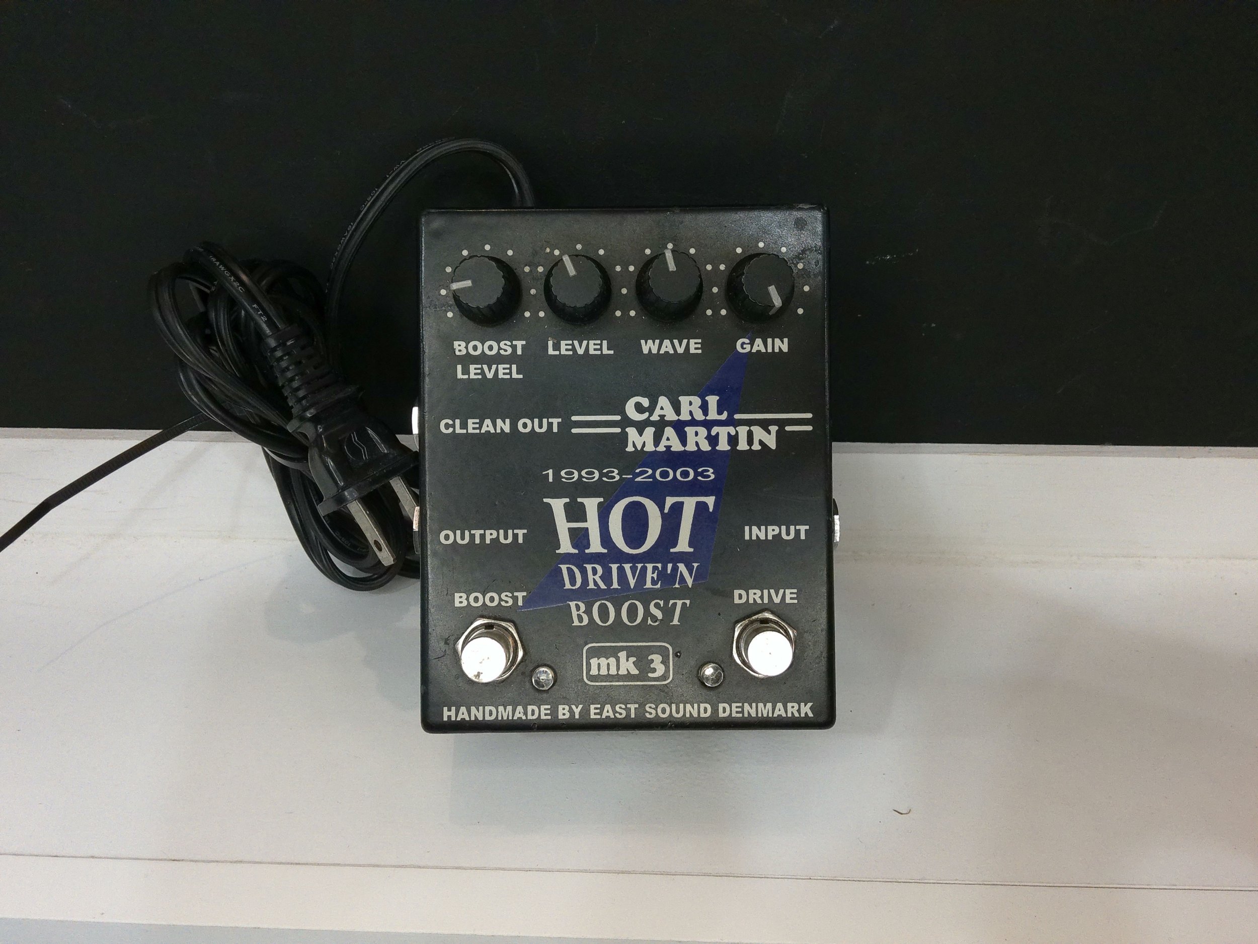 used - Carl Martin Hot DRN Boost - Black