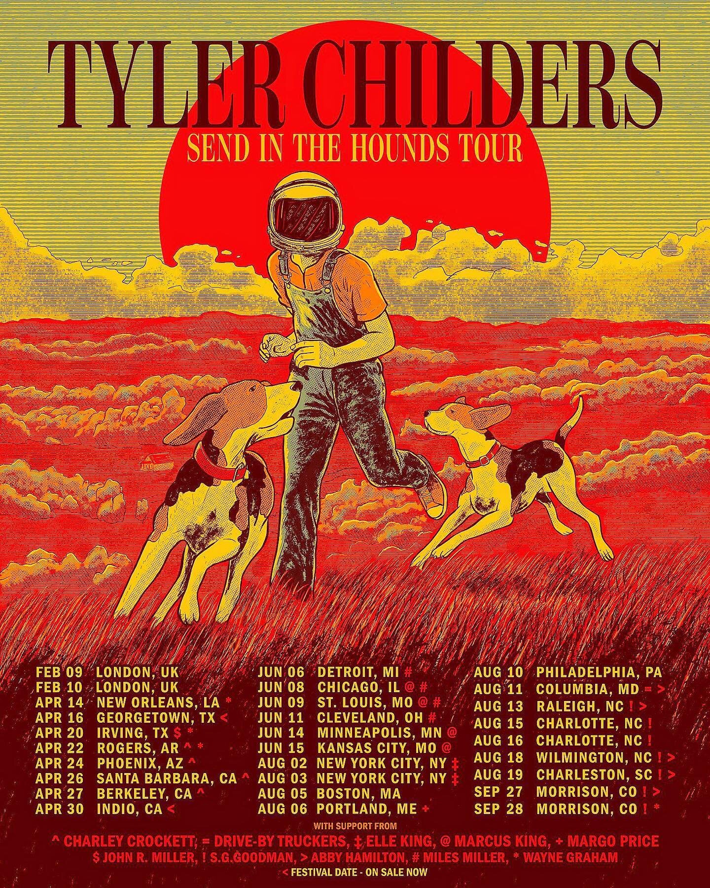 It’s been 3 years since I worked on the road, but when @timmytychilders calls, it’s not hard to answer.  I’m honored to join Tyler, band & crew for their 2023 tour.  @newvintagemusic will still be open in my absence thanks to @w