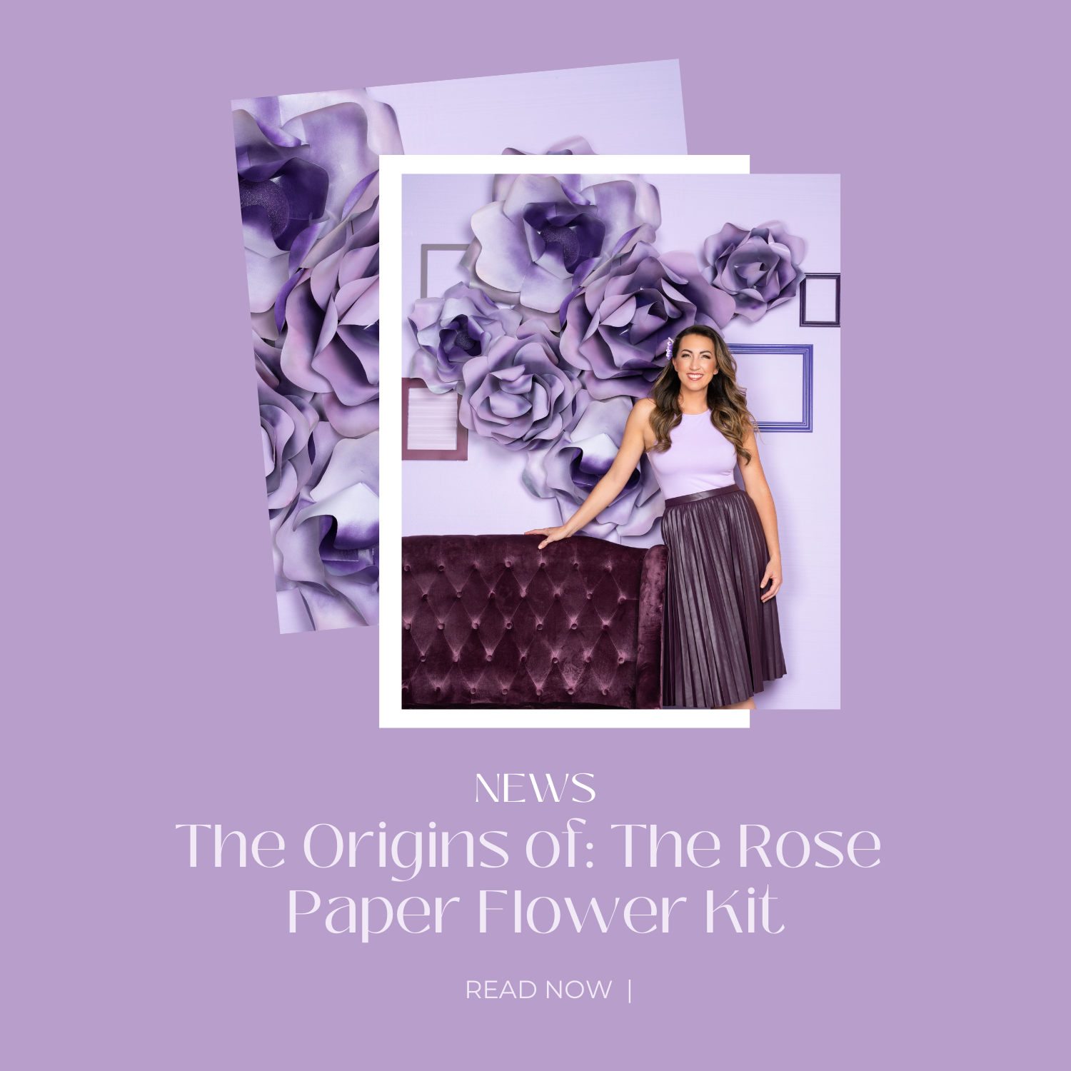 Rose Paper Flower Kit — Roo B. Co