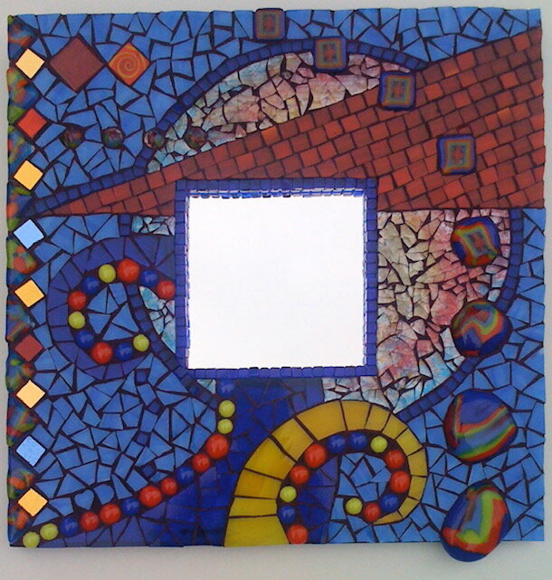 Mosaic Glass Art · Sustainable Mosaic · Commissions Accepted