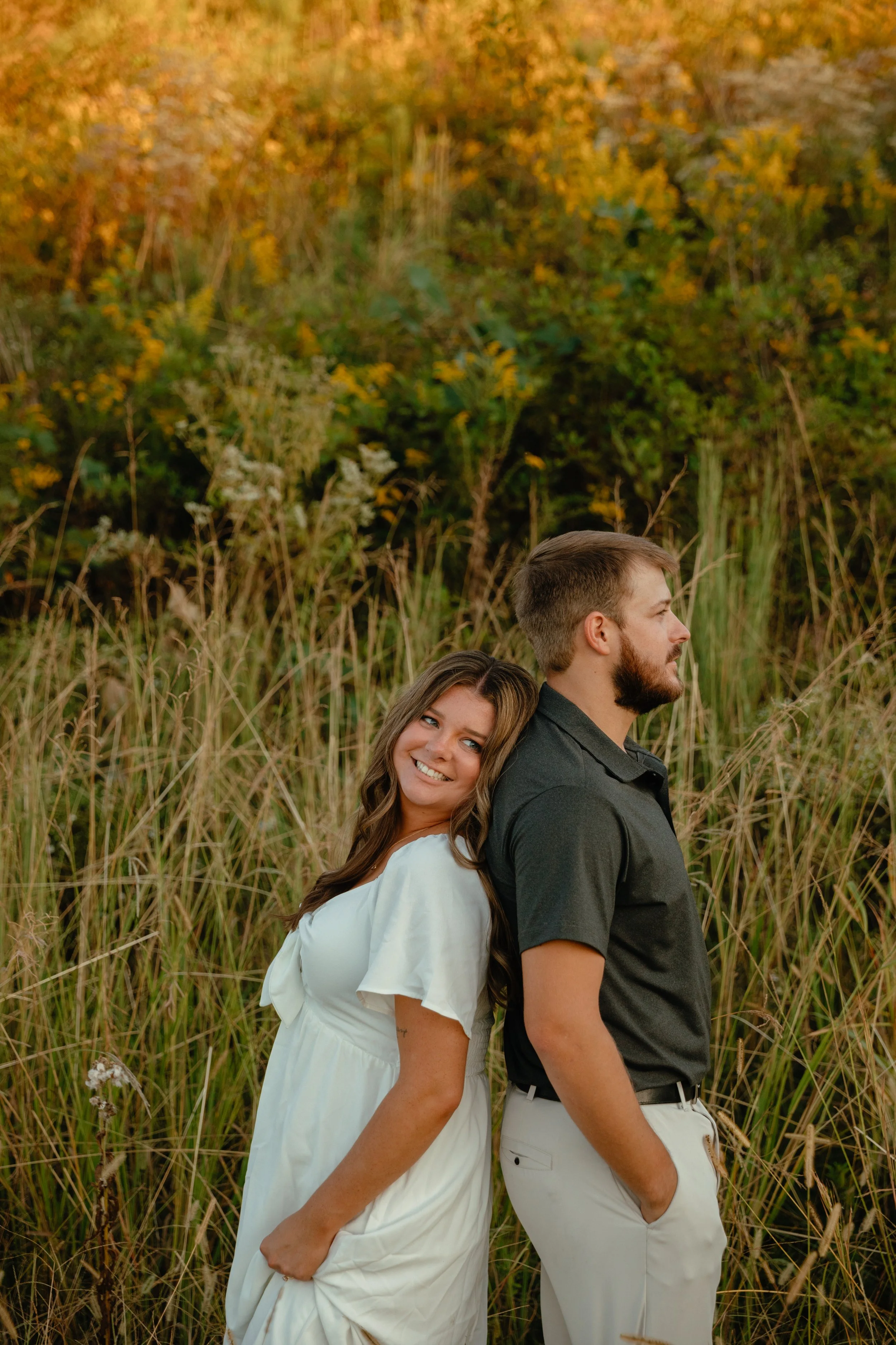 Spring engagement session in alabama