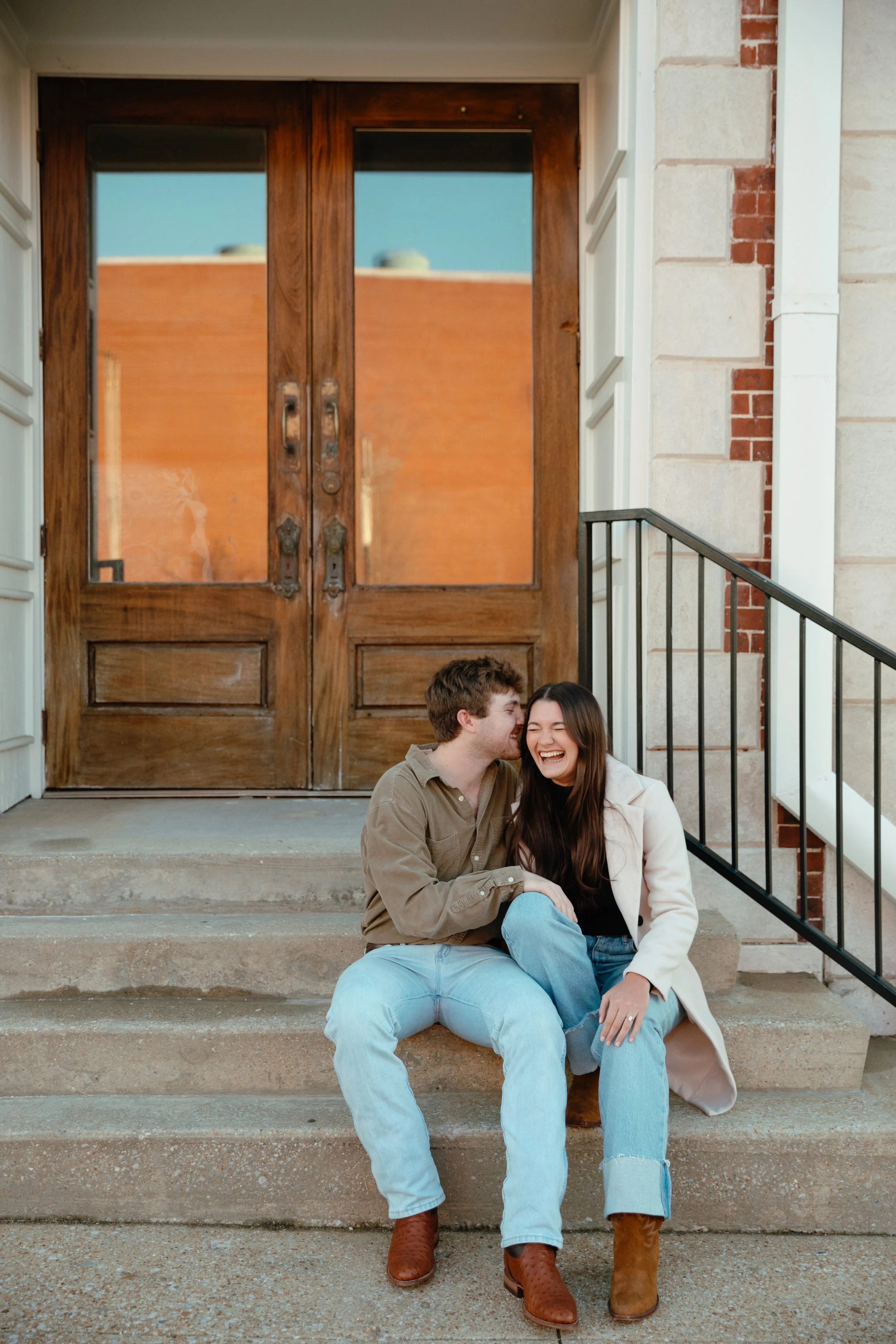 City engagement session, what to wear