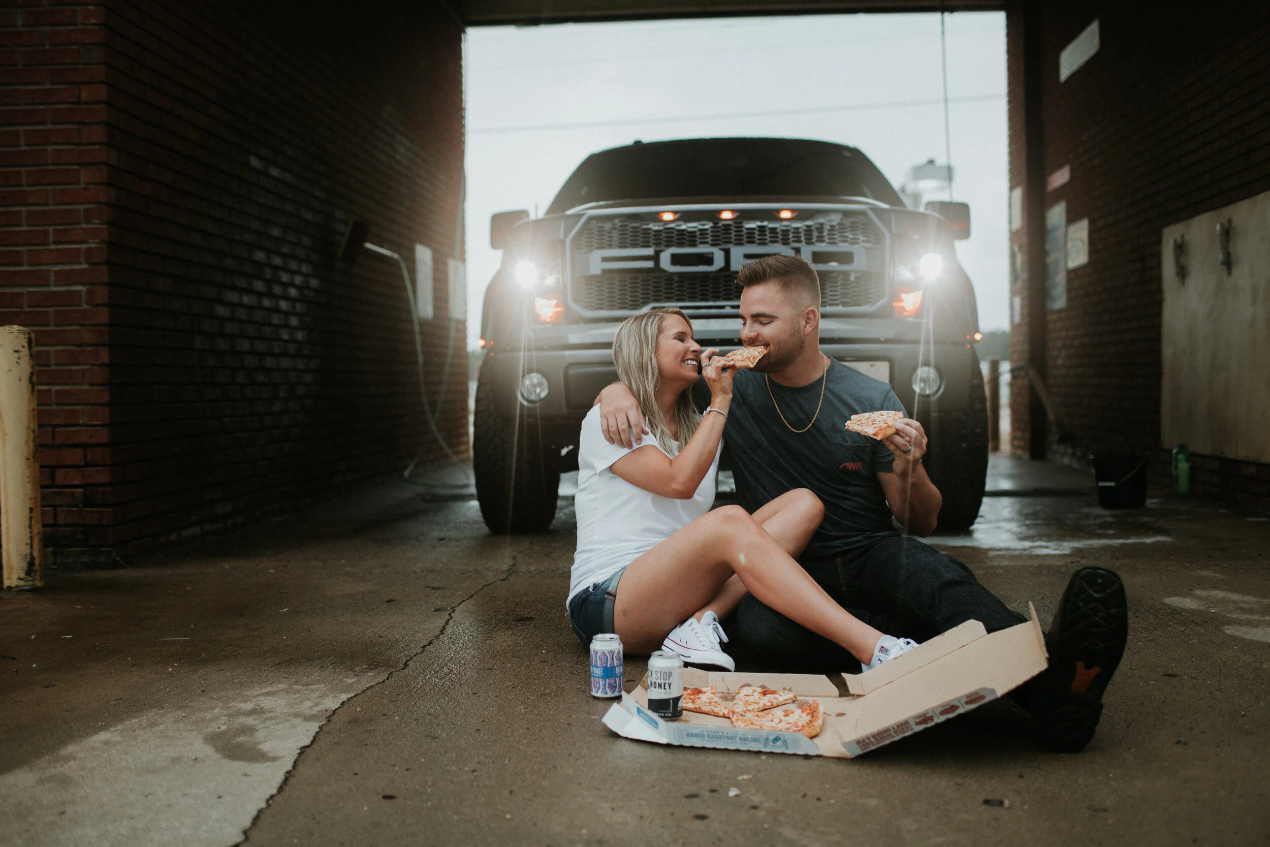 Pizza Couple Session