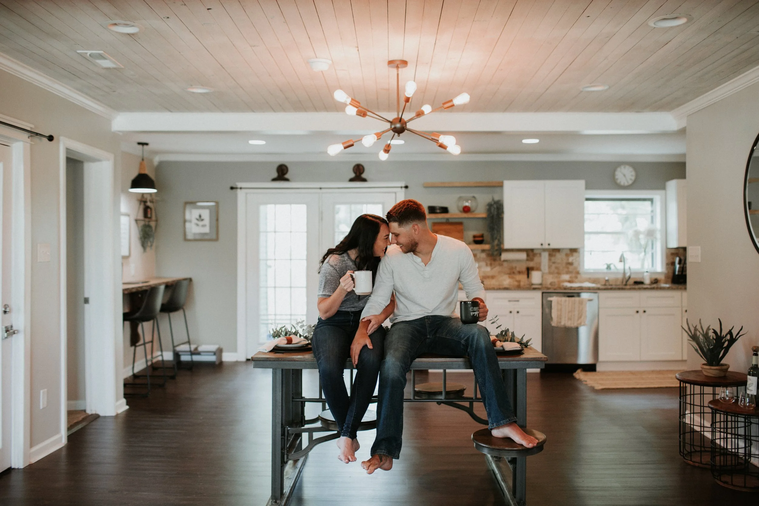 In Home Couple Session