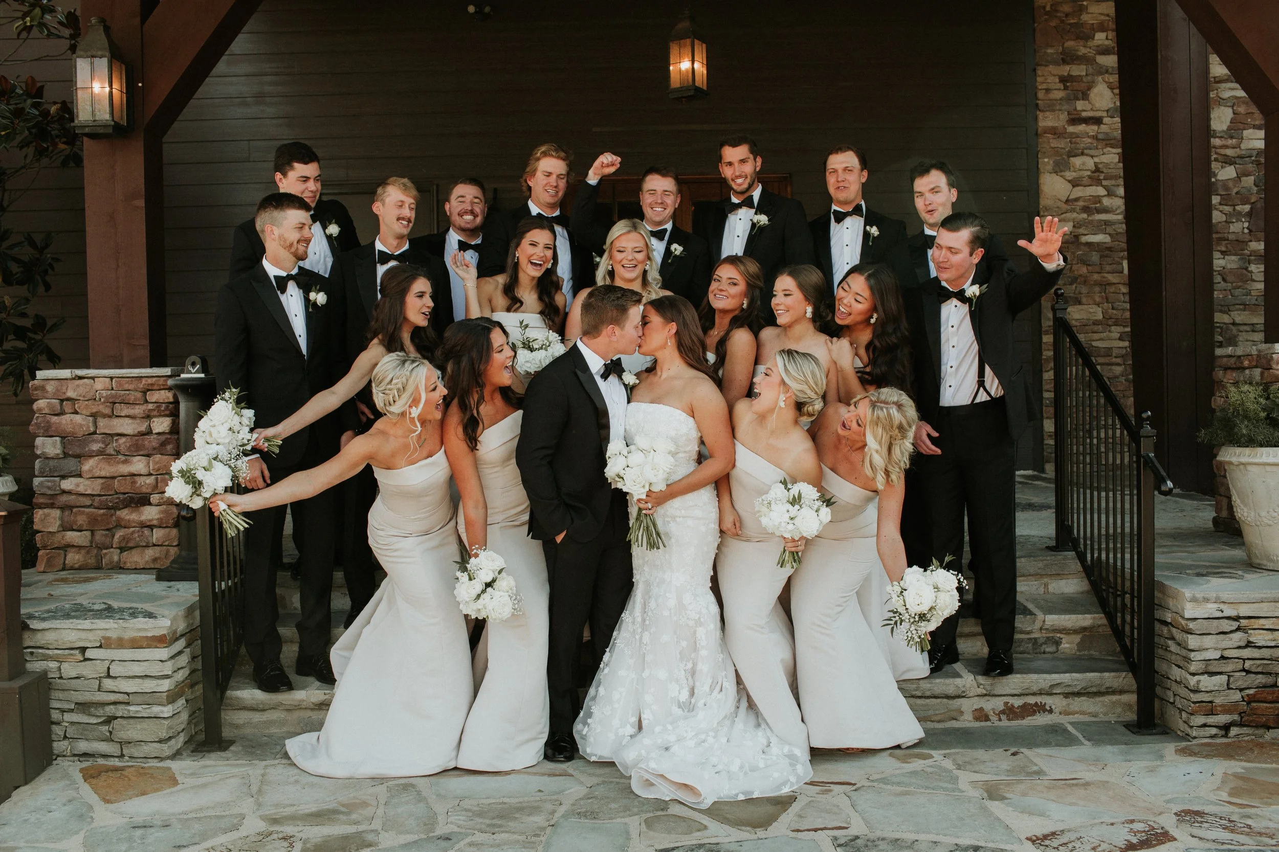 Black and White Wedding