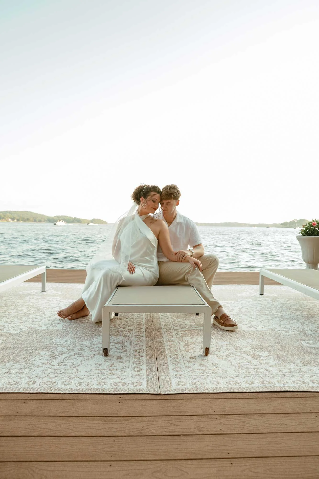 Logan Martin Lake Riverside Alabama Waterfront Wedding