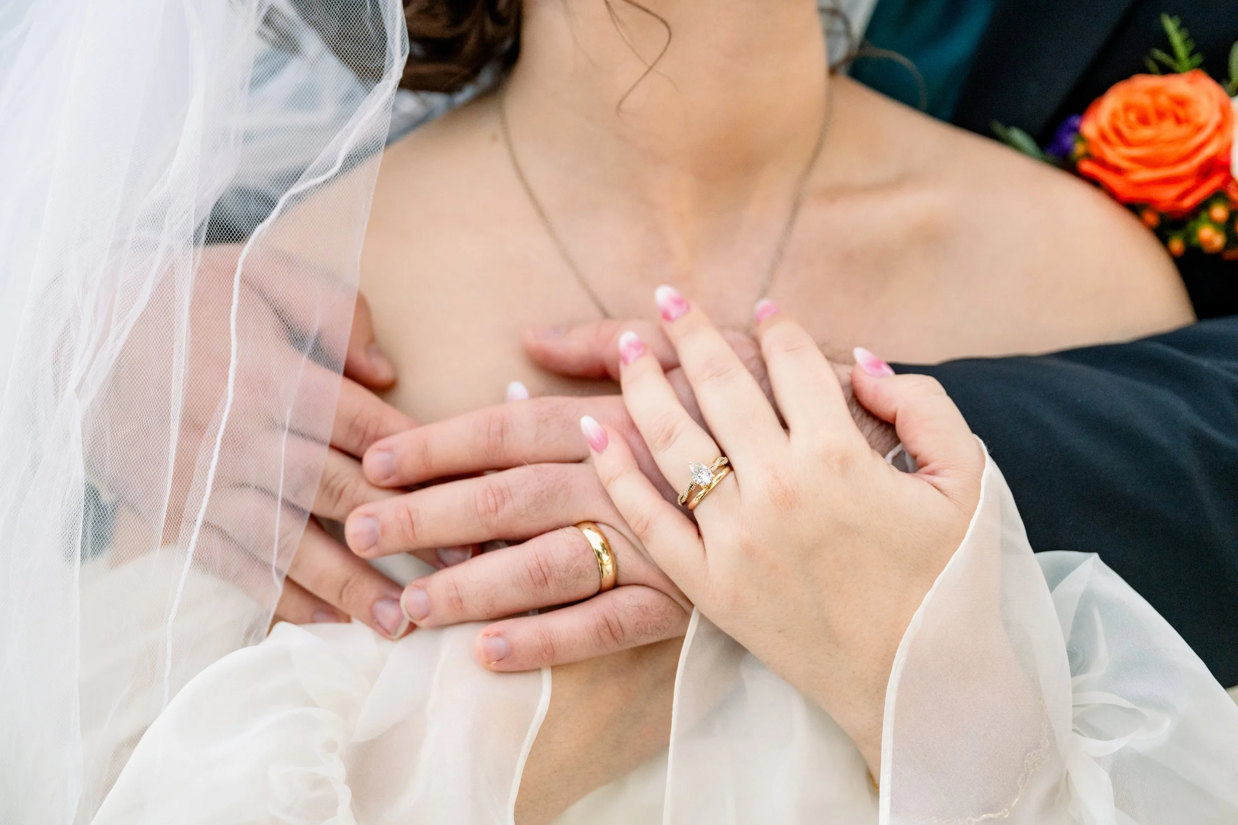 Personal touches at a fall wedding in Utah