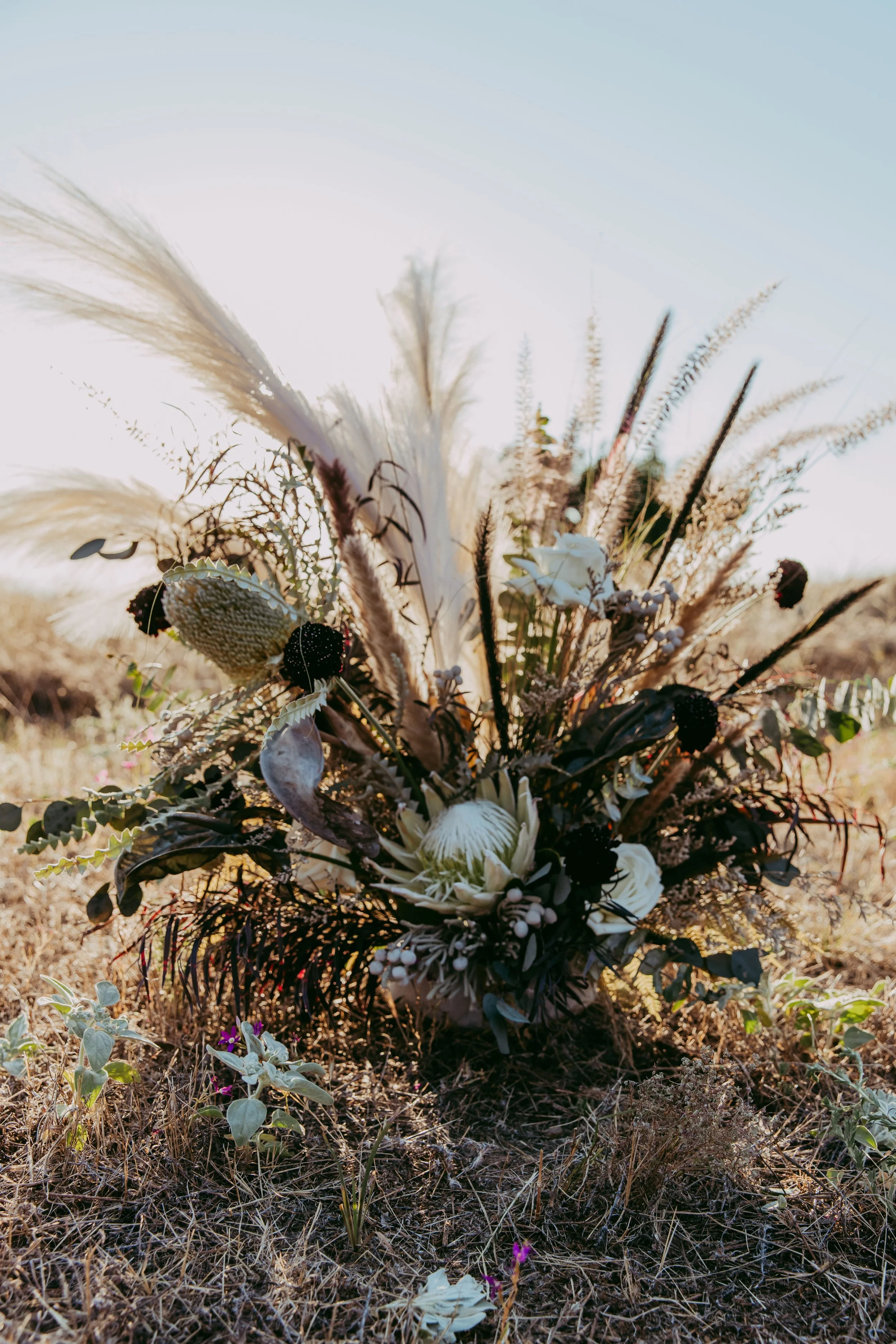 Dark, moody wedding design inspired by Scar from The Lion King