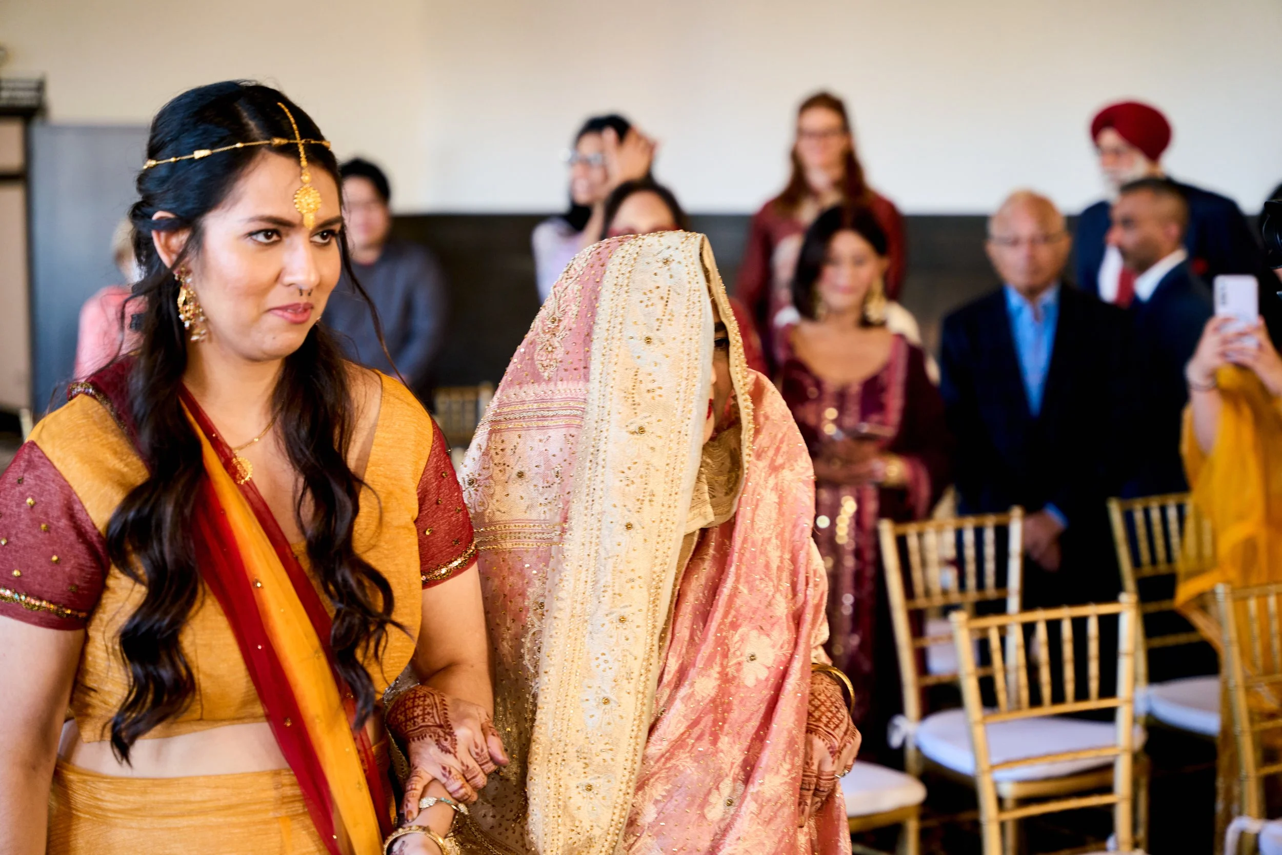 Baraat procession coordinated by an Indian wedding planner in Utah