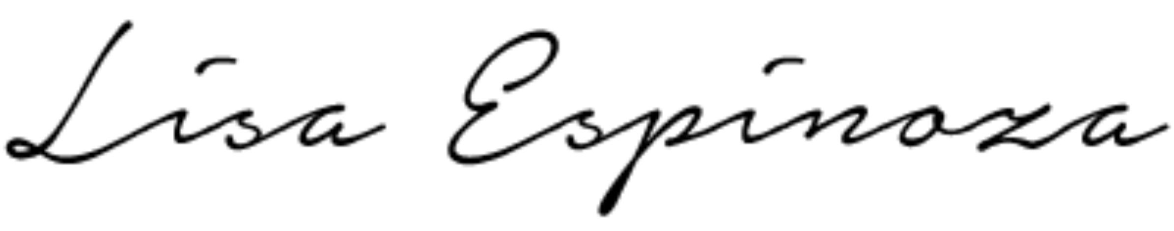 Cursive signature of Lisa Espinoza.