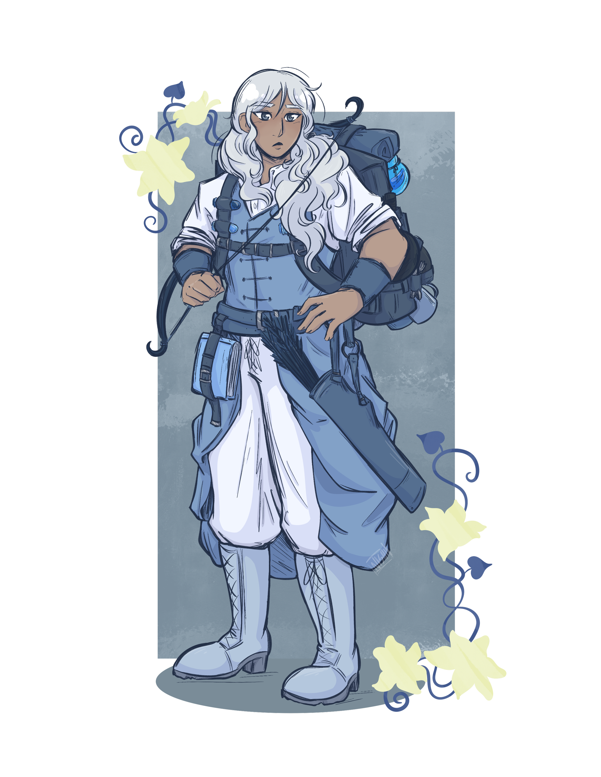 Olivia "Silver" Claude from Citadel