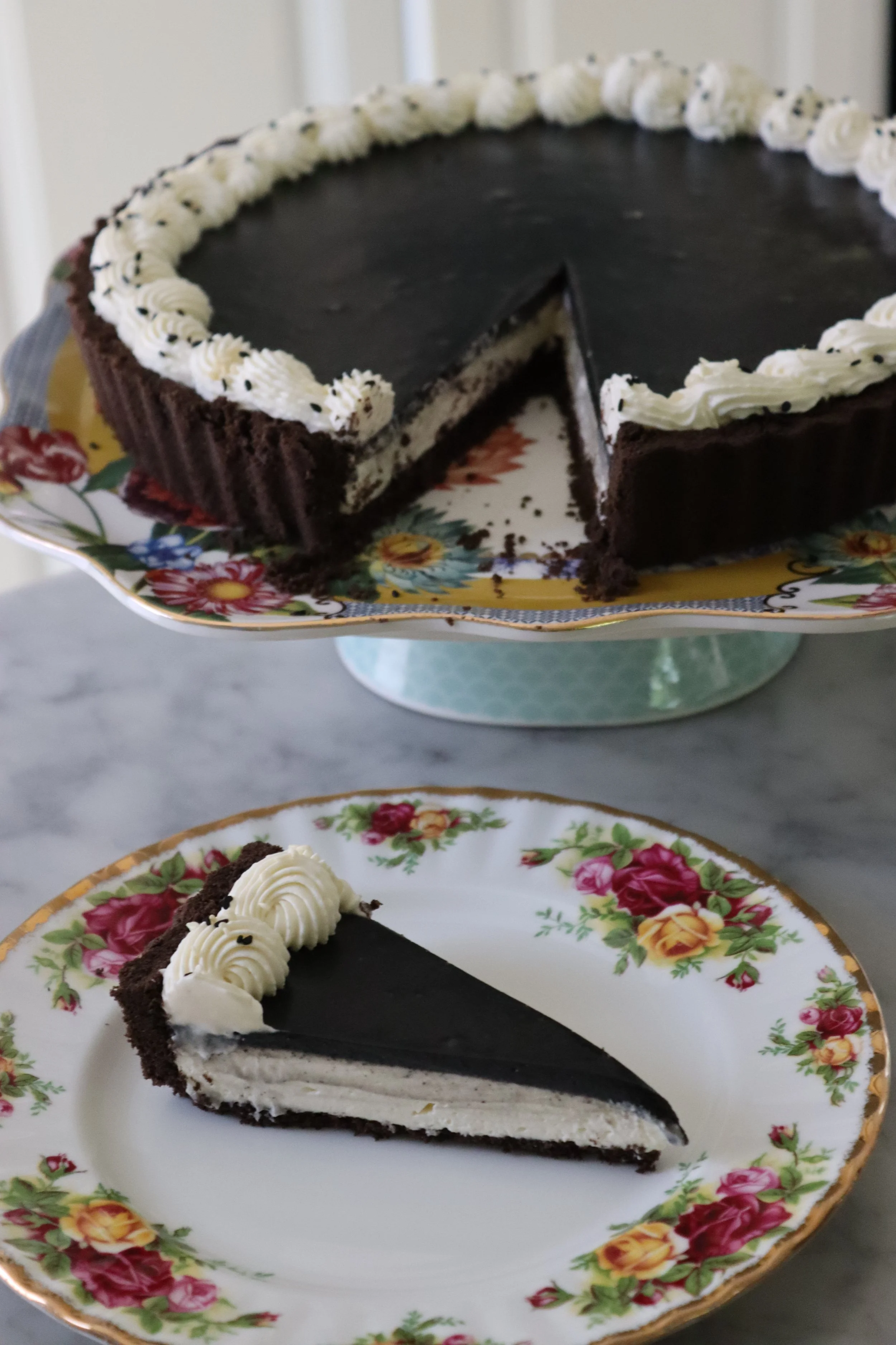 Black Sesame Tart