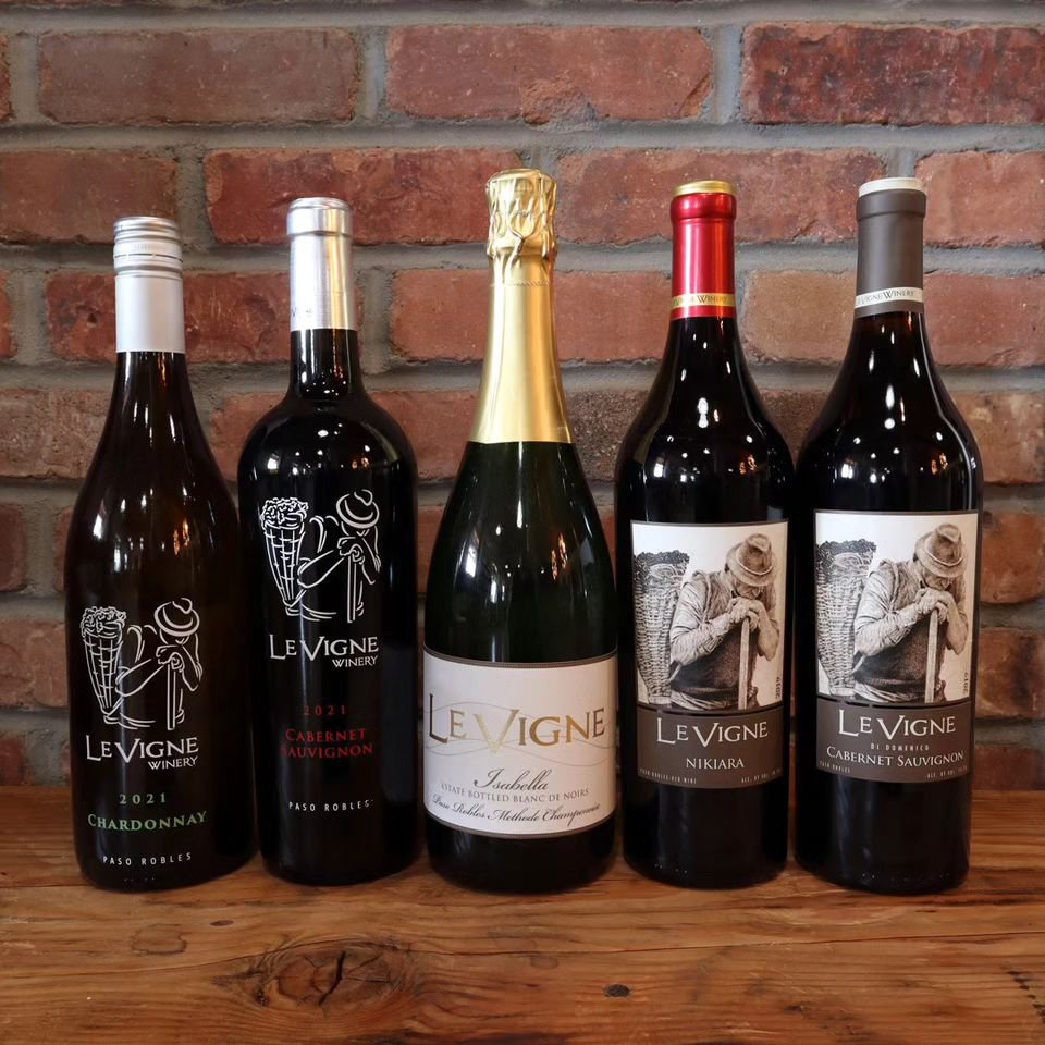 Now&rsquo;s the perfect time to stock up on award-winning wines from Le Vigne Winery!

Beginning May 6 thru May 12, enjoy $10 flat rate shipping on 6+ bottles and just $1 flat rate shipping on 12+ bottles of our Estate and Paso Robles Series wines.

