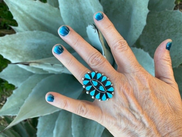turquoise ranchero ring.jpeg