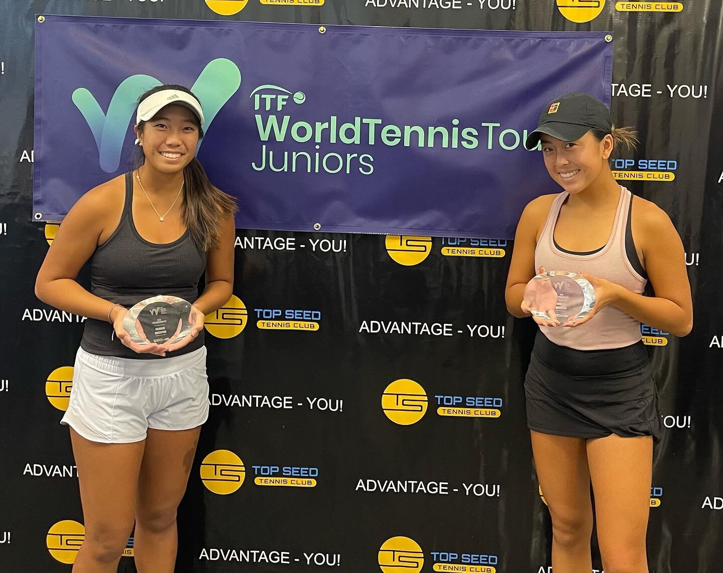 ITF J4 Doubles Title ✅ | ITF J1 Doubles Title ✅ | Win first WTA Point in Doubles ✅

Congratulations to NO QUIT &amp; TEAM BRYAN player Jessica Bernales for claiming TWO ITF doubles titles in Texas &amp; Kentucky and securing her FIRST WTA point here 