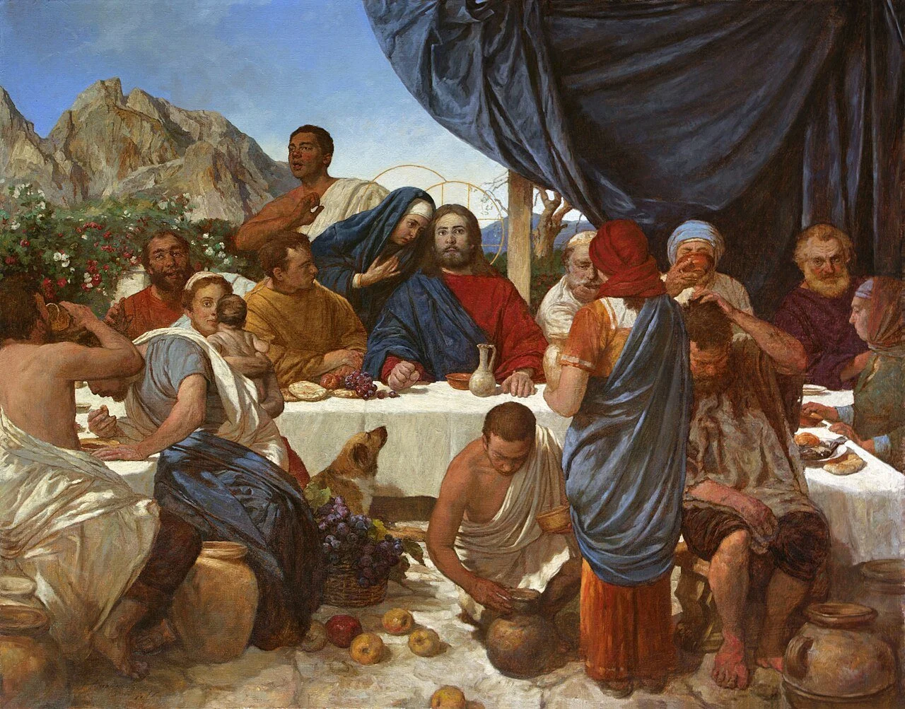 When Jesus Changed Water Into Wine
