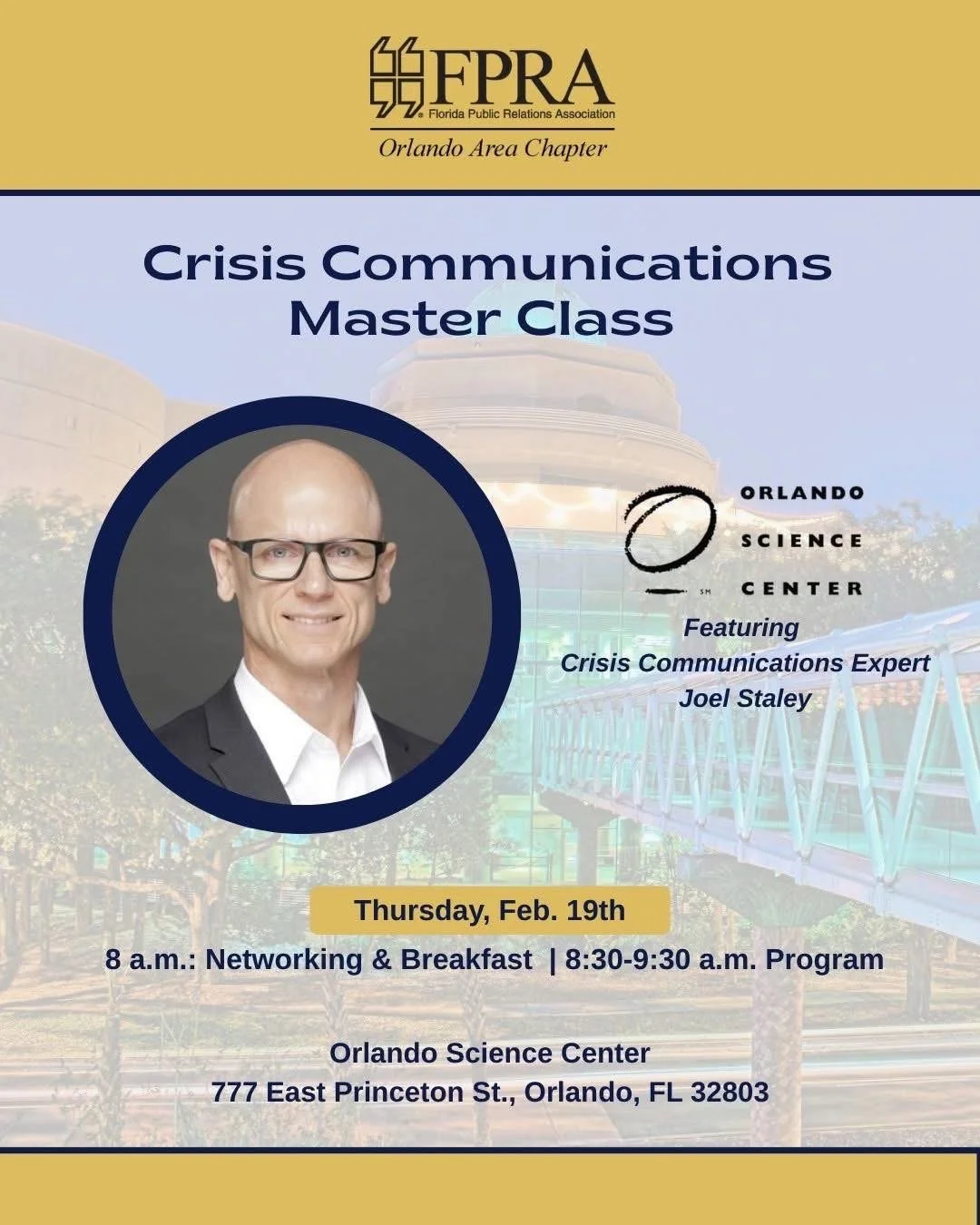 Crisis Communications Master Class