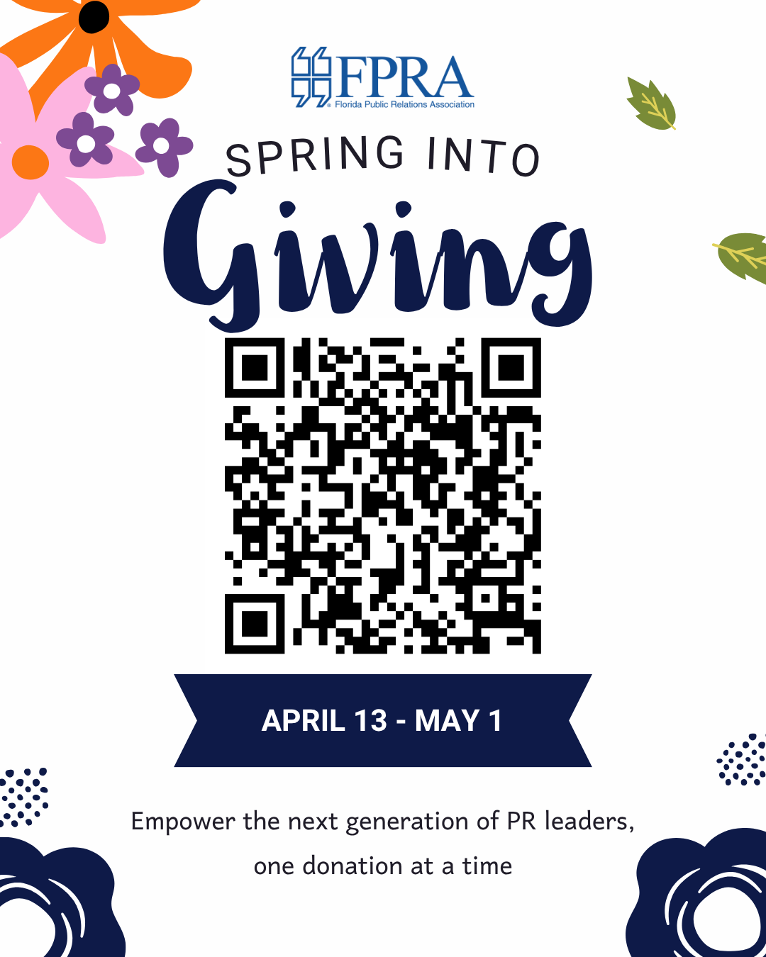 Spring Into Giving: Supporting Quotes Students