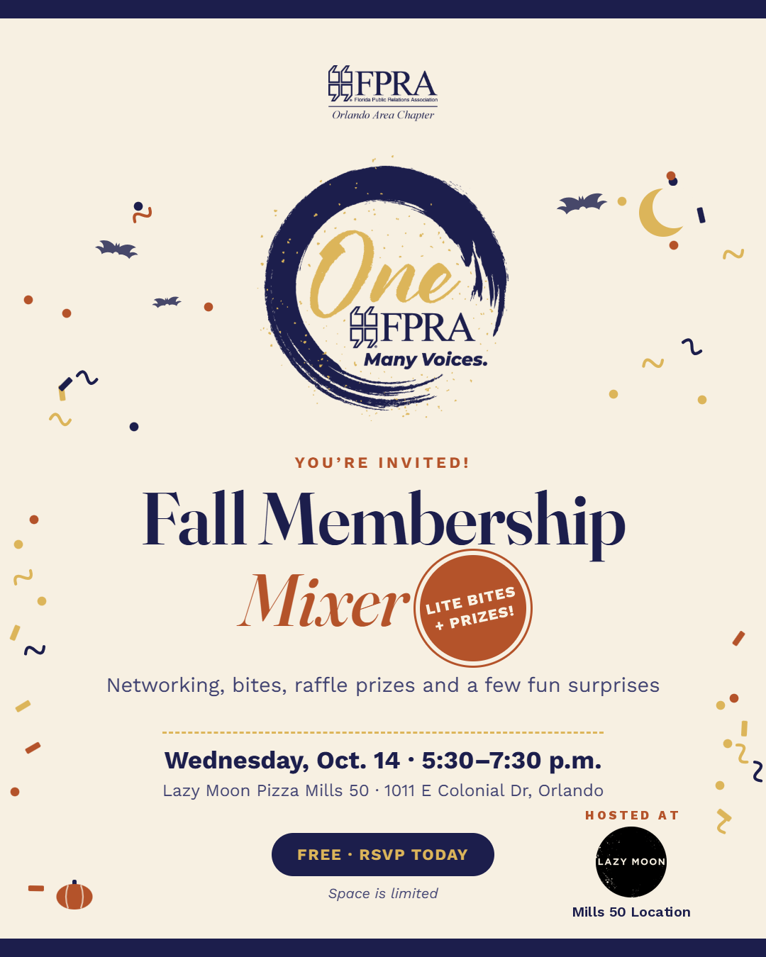 Fall Member Mixer