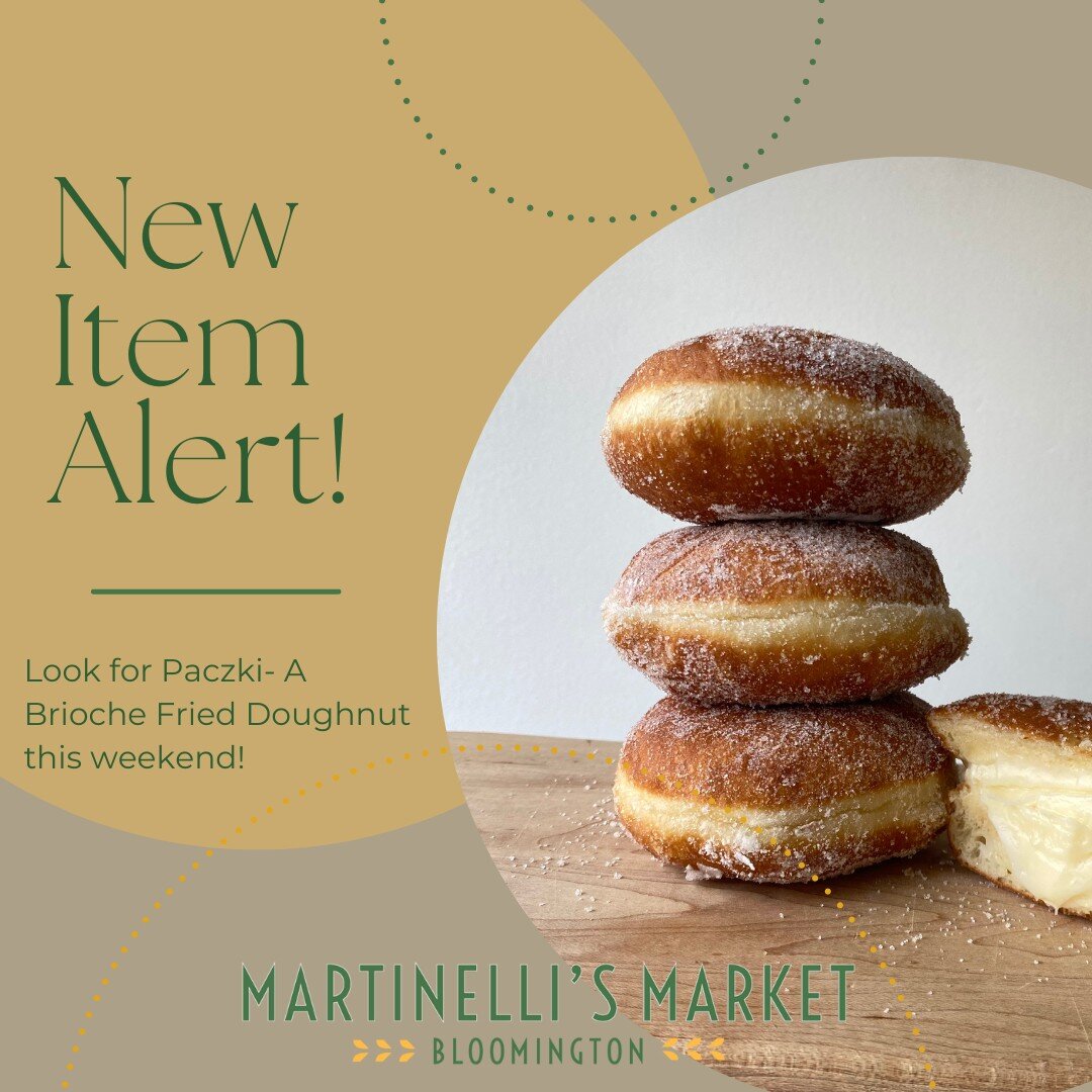 So the Bakehouse did a thing, and we think you will LOOOOVE it!!

@cibakehouse is bringing back Paczki this summer!! We will start having these fried delights this weekend! 

Don't worry we will still have allllll the croughnuts too! 

Martinelli's M