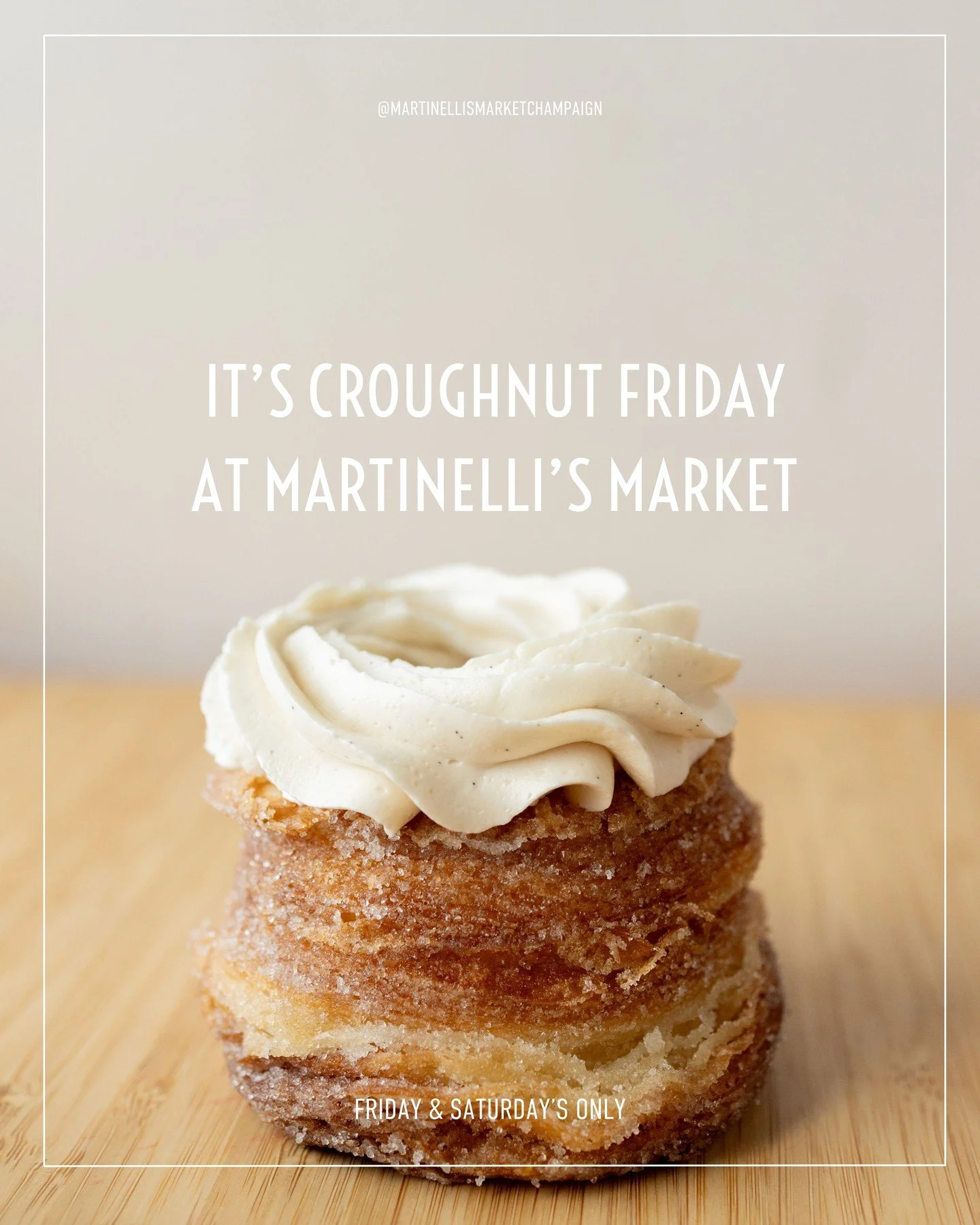 Fall in every bite, OUR October Croughnut Flavors are here!

This month, we&rsquo;re celebrating cozy season with TWO seasonal flavors:

Vanilla Pumpkin Spice Chai: Our signature croughnut dipped in silky vanilla pumpkin chai icing

Pecan Pie: A swee