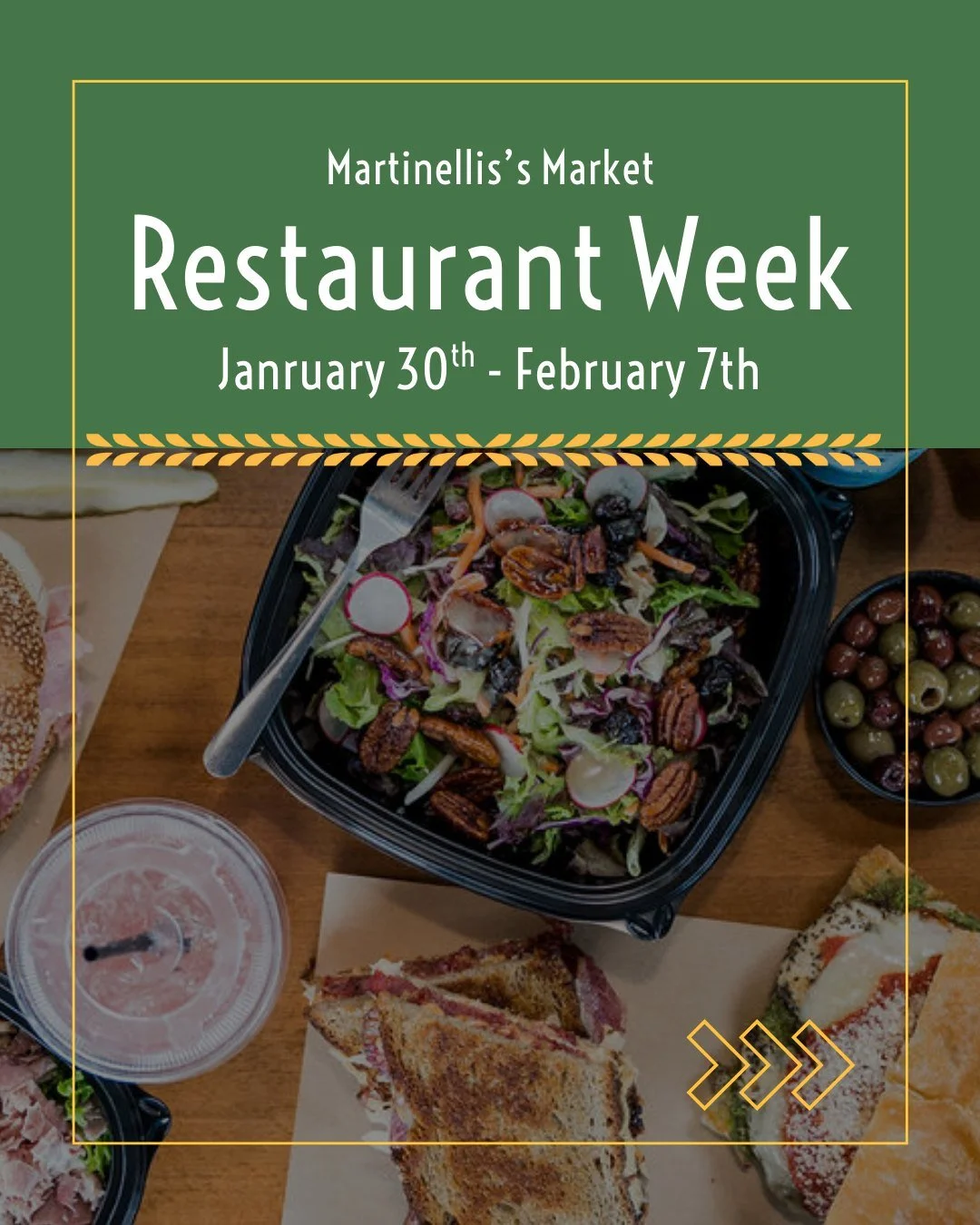 Restaurant Week is almost here, and we've been working on something special.

January 30th through February 7th, we're featuring four dishes that highlight what we love about winter: bold flavors, local ingredients, and a little indulgence.

 Pastram