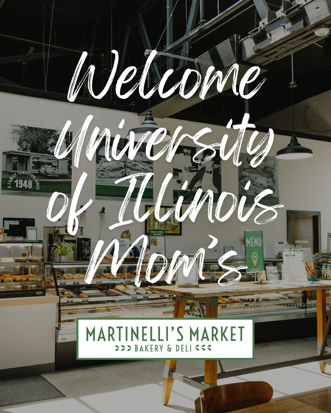 Mom's Weekend starts today and we're ready.

Stop in with your mom and treat her to something good. Our Prosciutto &amp; Berry Croissant and Berry Garden Spinach Salad are both on this weekend &mdash; fresh, seasonal, and made with Prairie Fruits Far