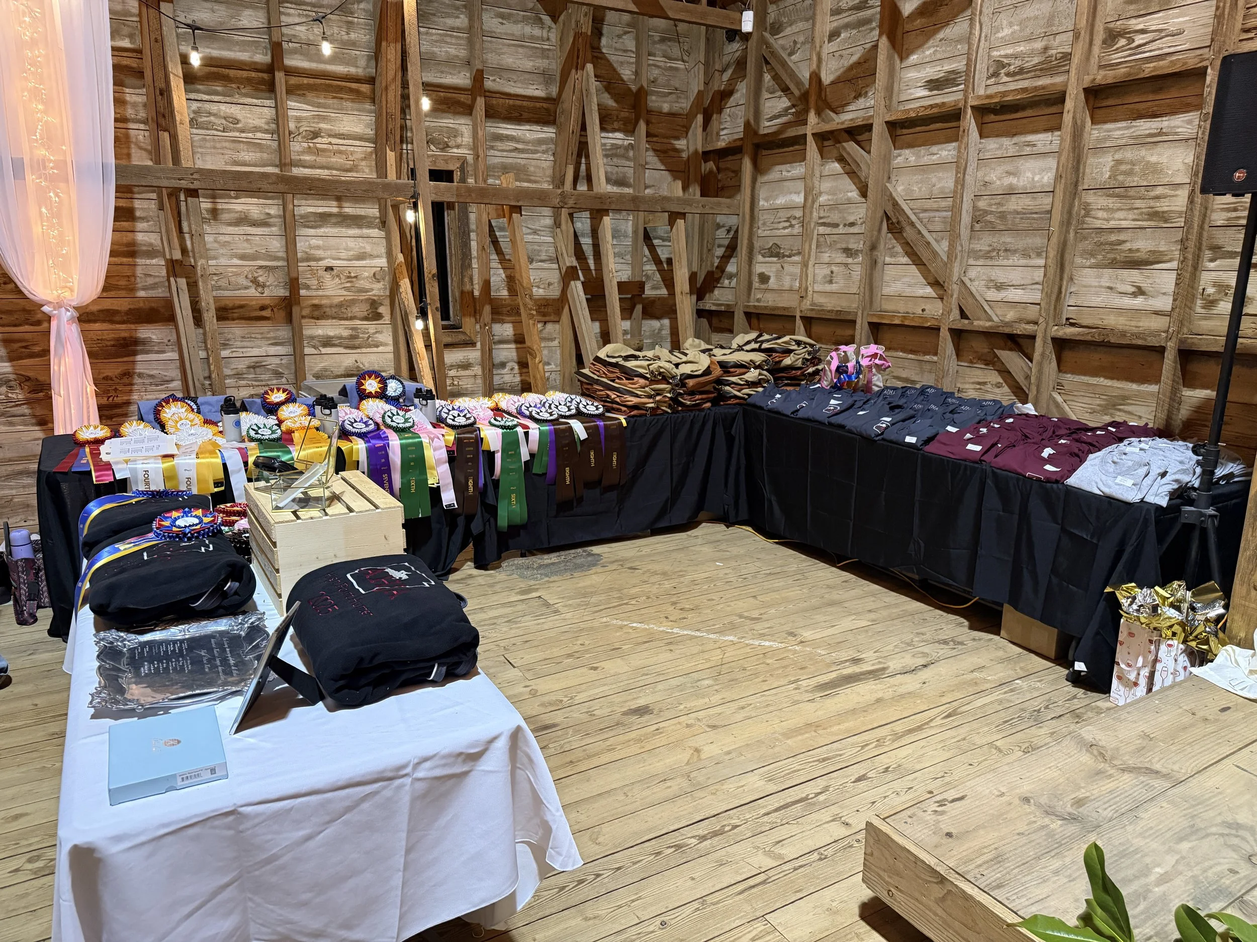 2025 AHJA award table