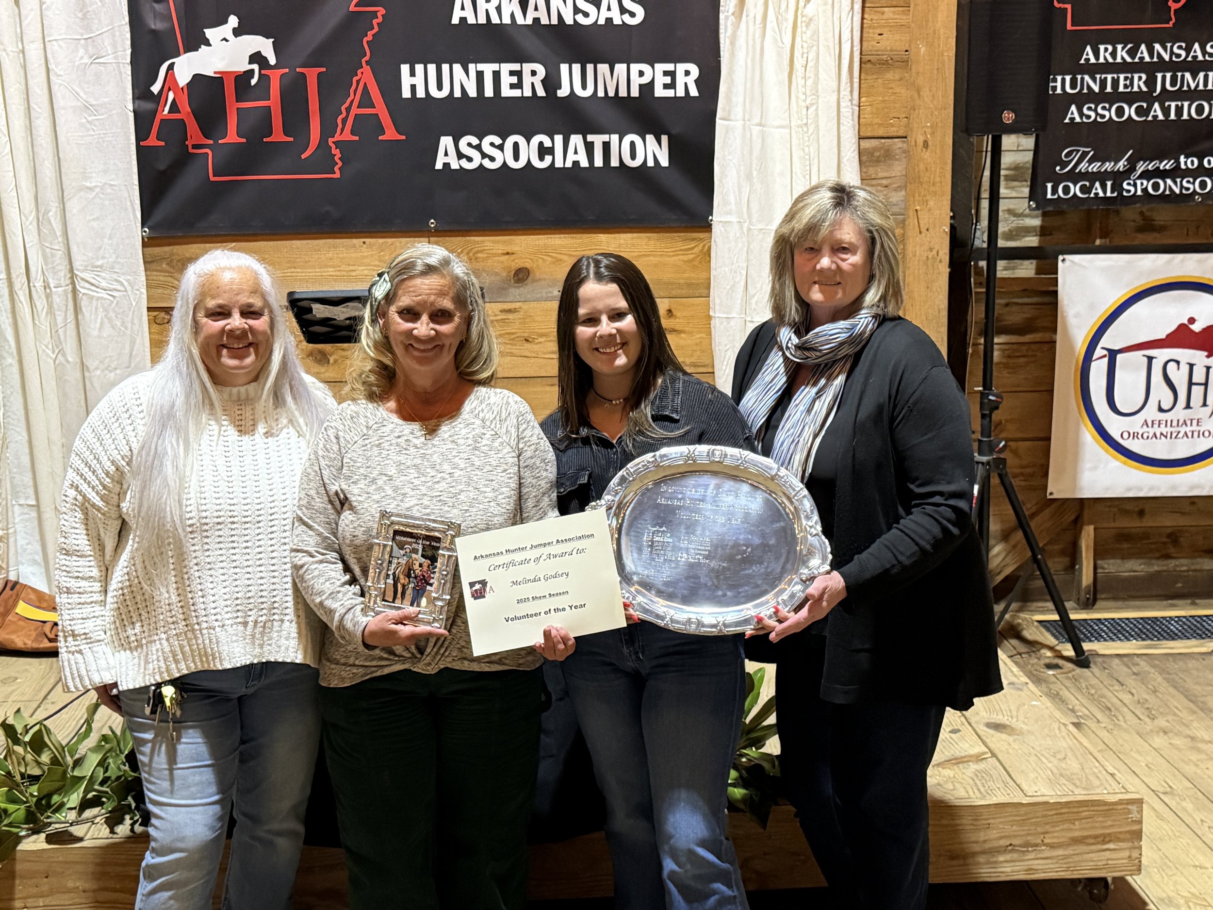 2025 Volunteer of the year (Melinda Godsey)